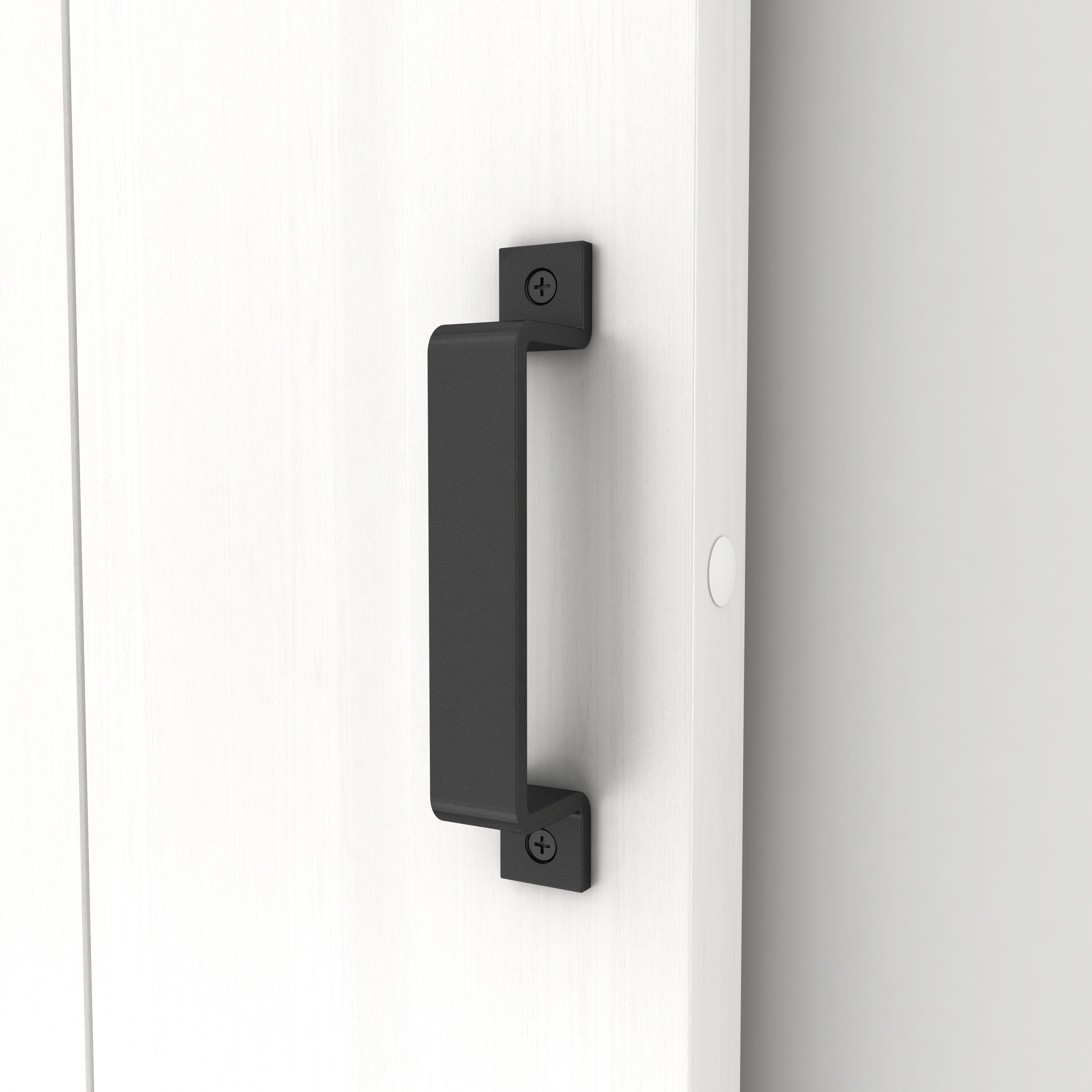 Sistema scorrevole Rodeo nero per anta in metallo, L 2 m - 4