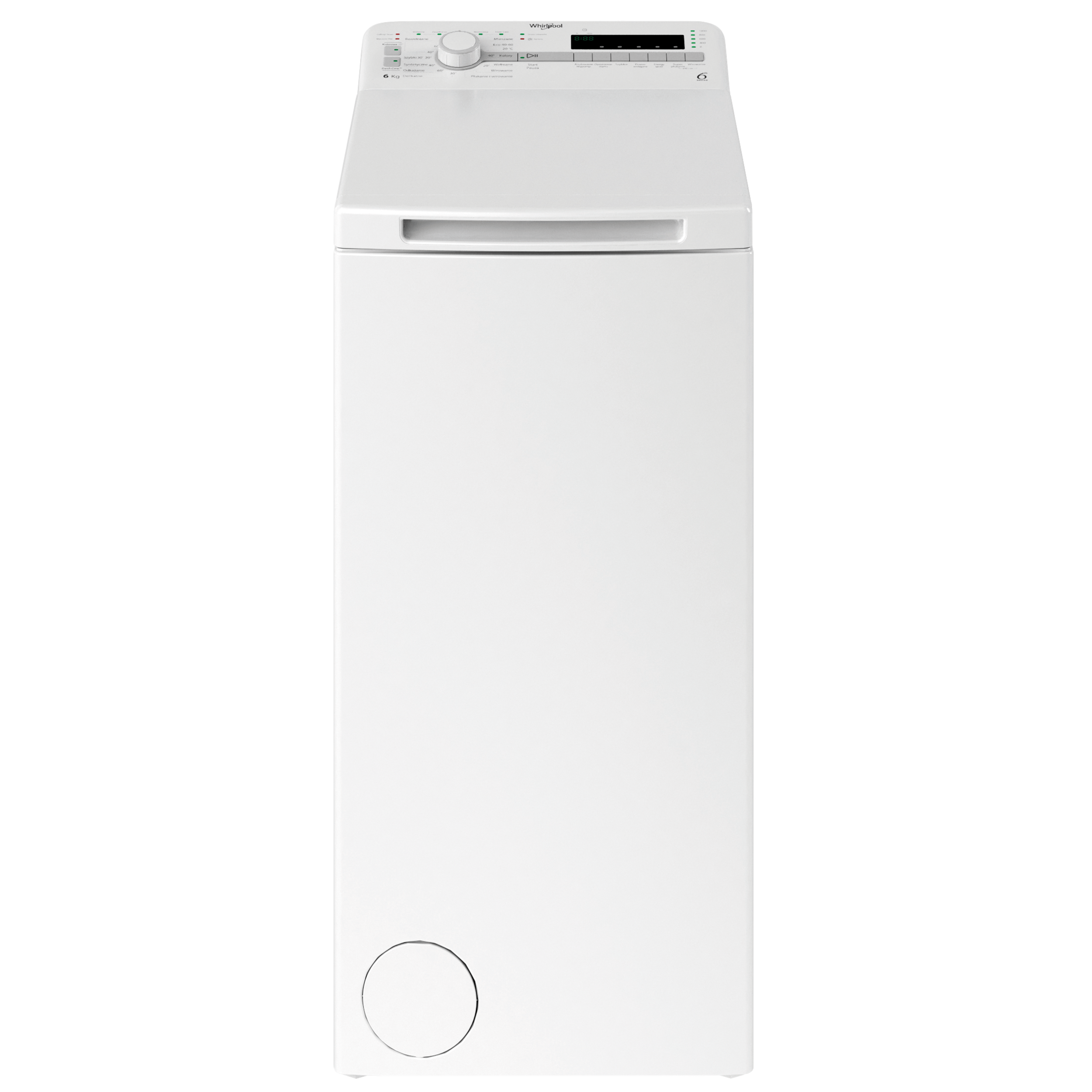 Pralka ładowana od góry TDLR 6040S PL/N Whirlpool