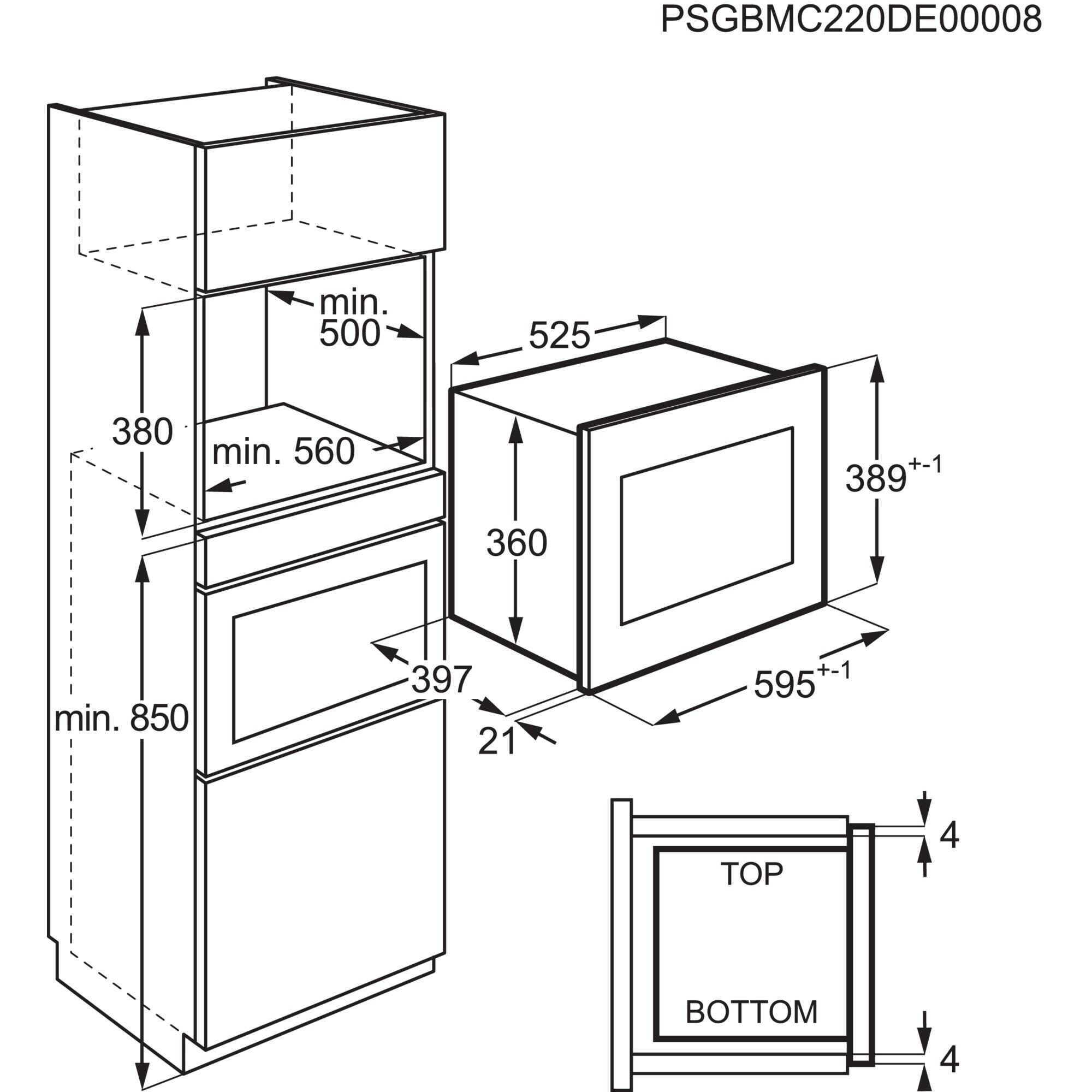 Micro-ondes à intégrer ELECTROLUX KMFD263TEX - 9