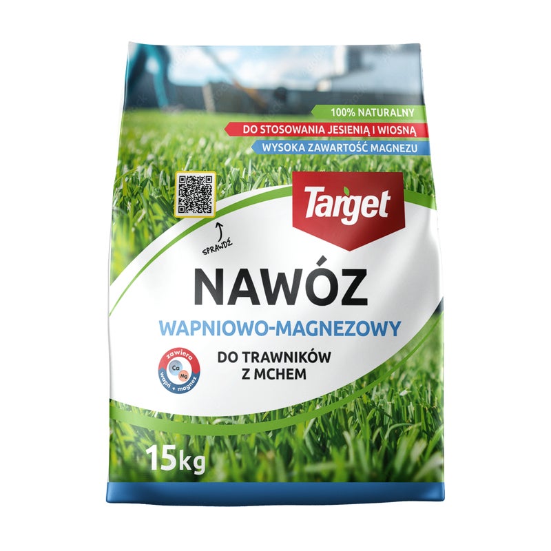 Nawóz do trawnika z mchem 15kg Target