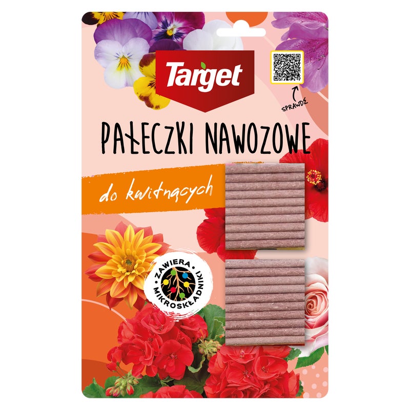 Nawóz do roślin kwitnących pałeczki 40szt. Target