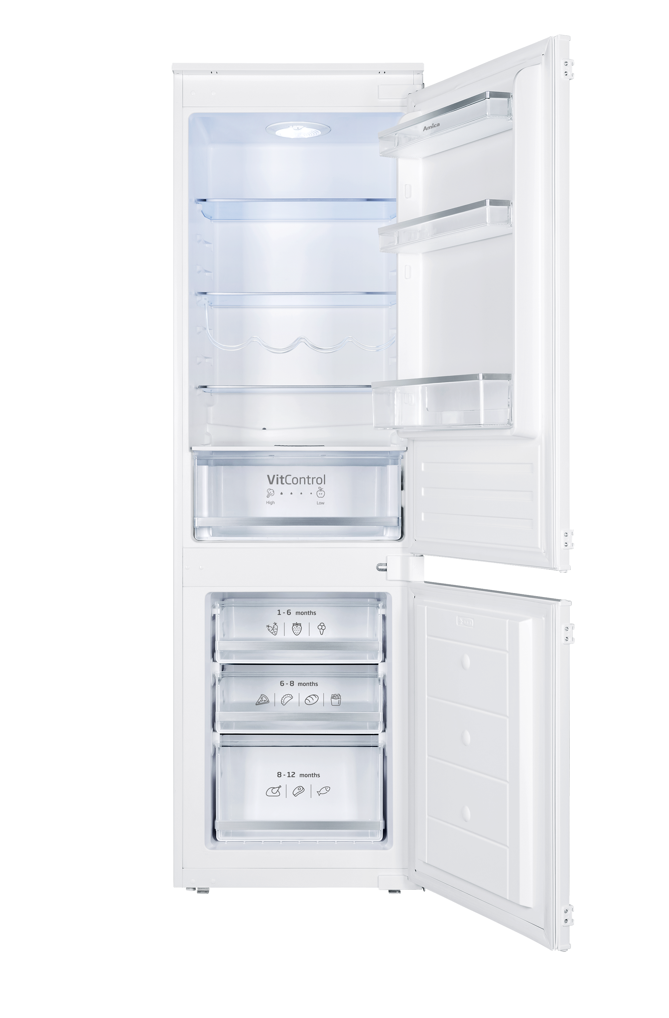 Lodówka do zabudowy BK3265.4U(E) Amica