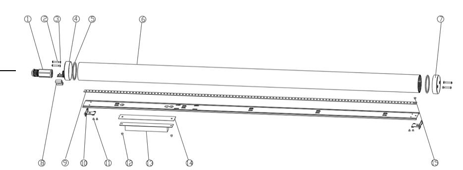 Réglette garage Led étanche IP65 L.116 cm 5600 lm, Nelas INSPIRE - 8