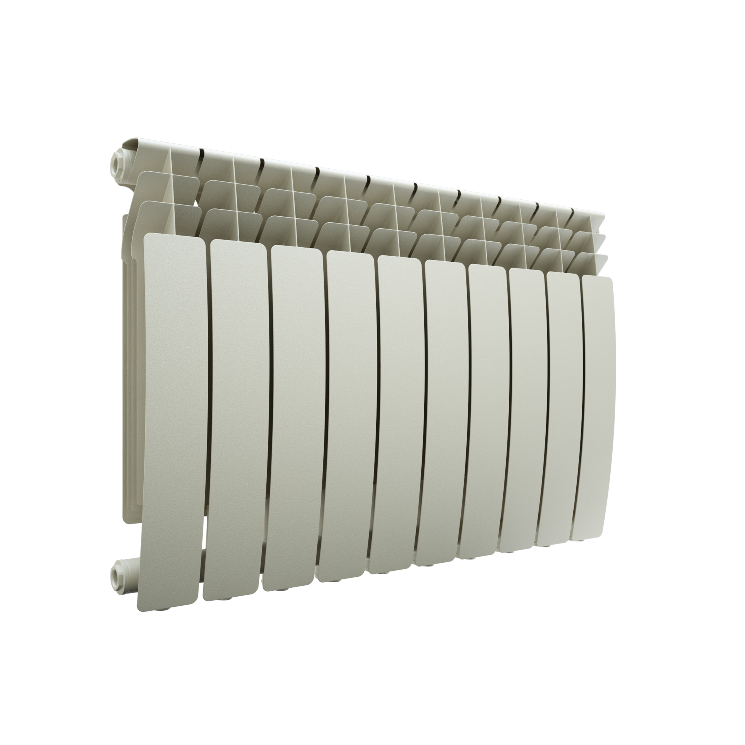 Grzejnik LATUS 57.5x80 cm SPARKLIN CREAM 1125W Roz 50cm 16 Bar TERMA