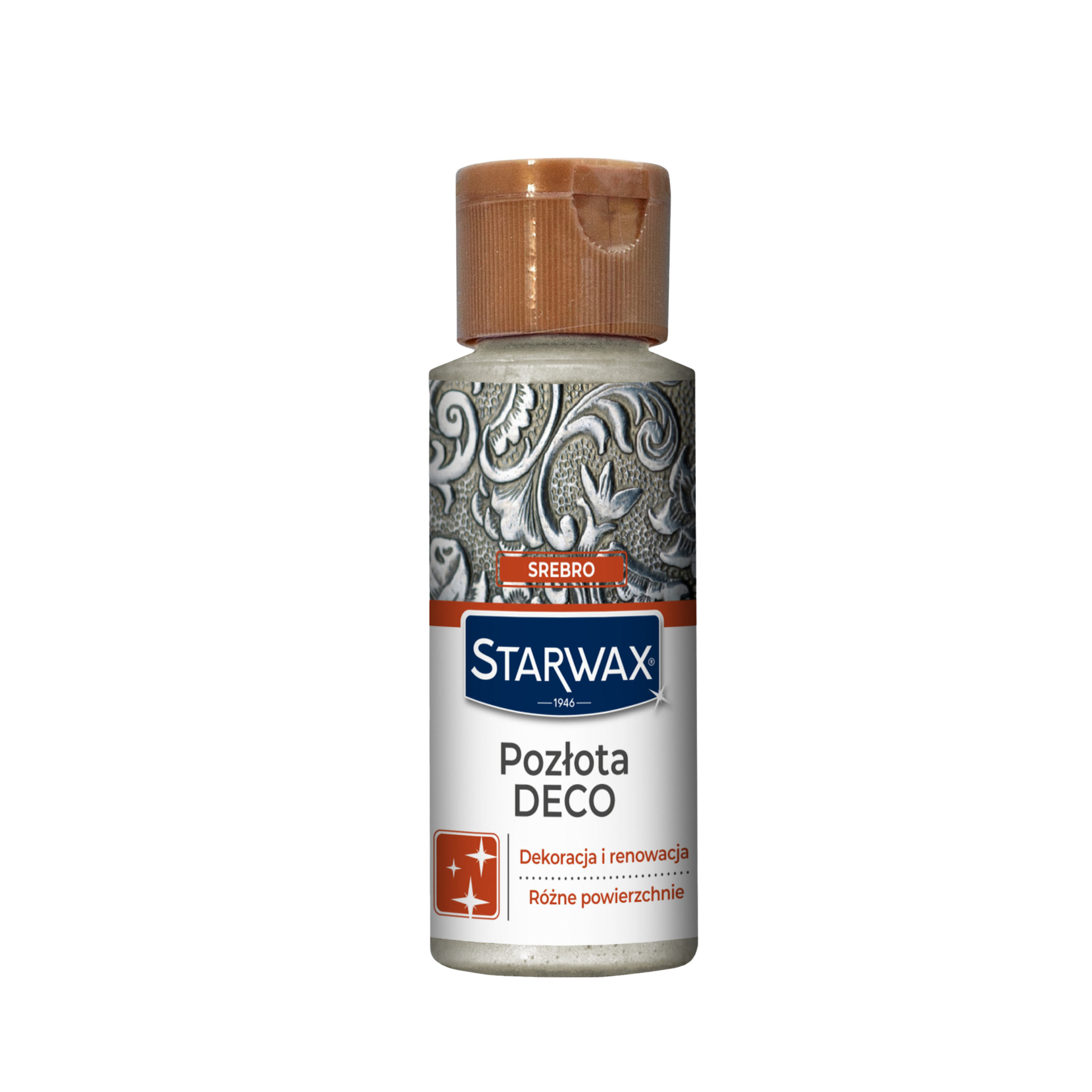 Pozłota Deco 59 ml Srebro STARWAX