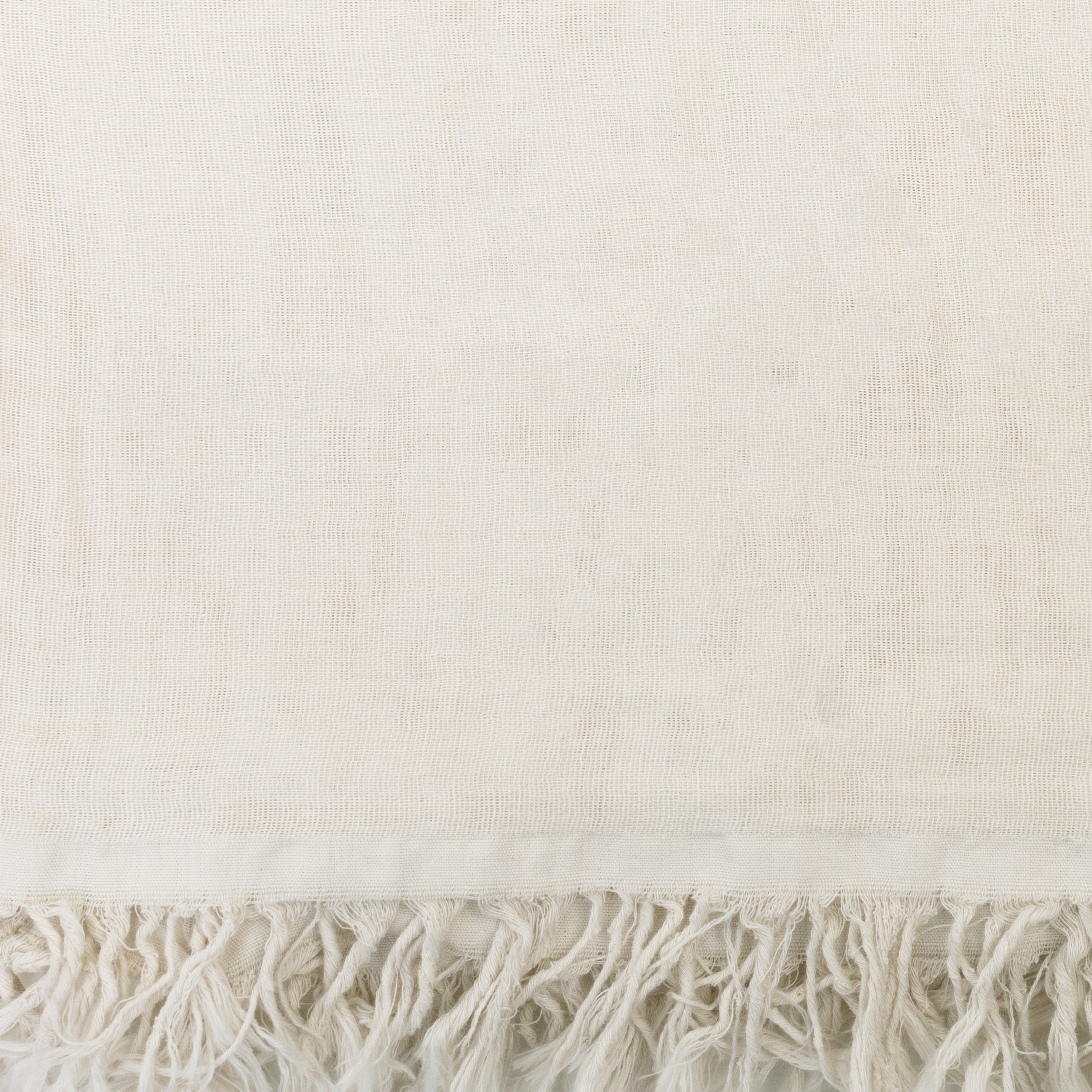 Pled z frędzlami Ninon beżowa 130 x cm 170 cm Inspire - 6