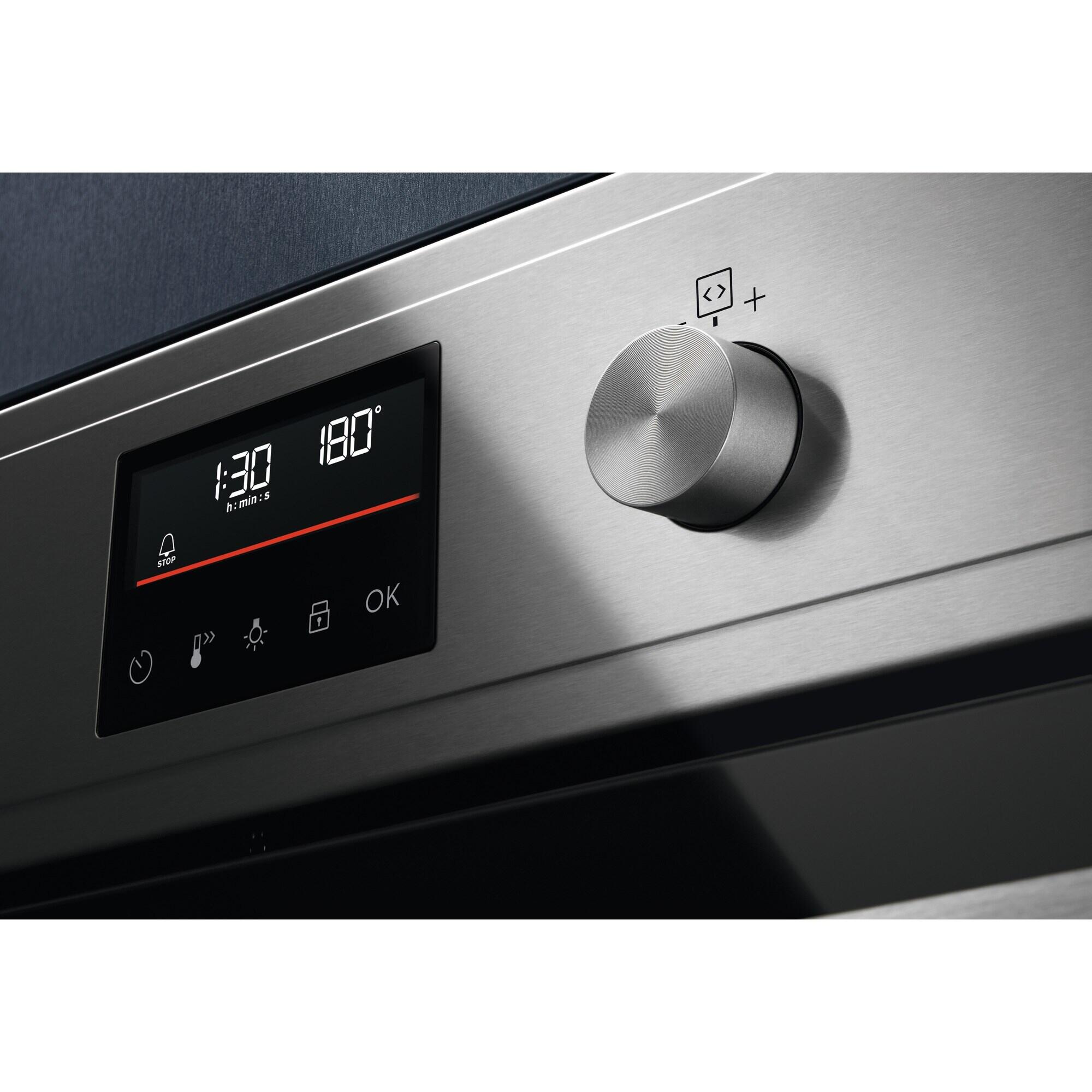 Forno de encastrar multifunções 59.4 x 56 x  59 cm cinza Electrolux EOH4P46BX - 8