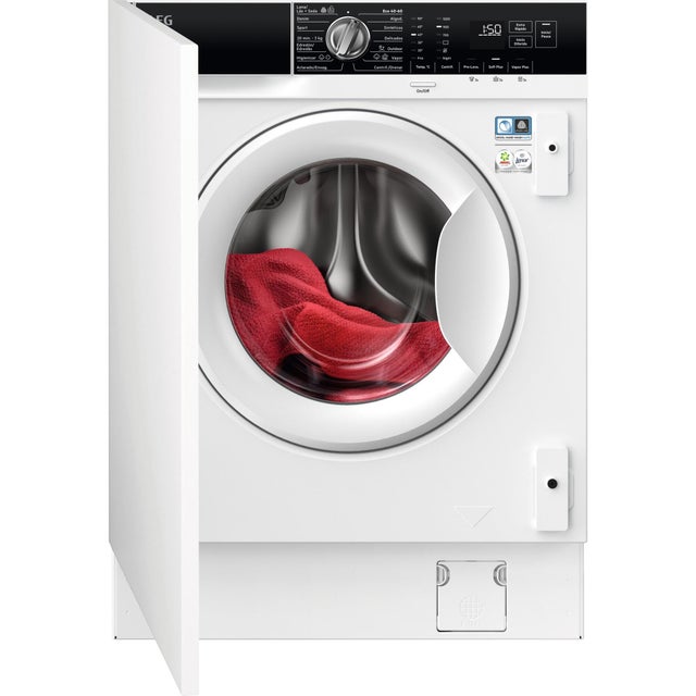 Lavadora integrable AEG LFN7G8434F carga frontal 8 Kg 1400 rpm 14 programas clase B blanco