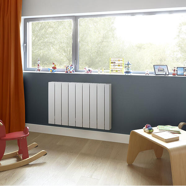 Radiateur électrique connecté à inertie fluide 1500W ACOVA Alcantara horizontal - 5