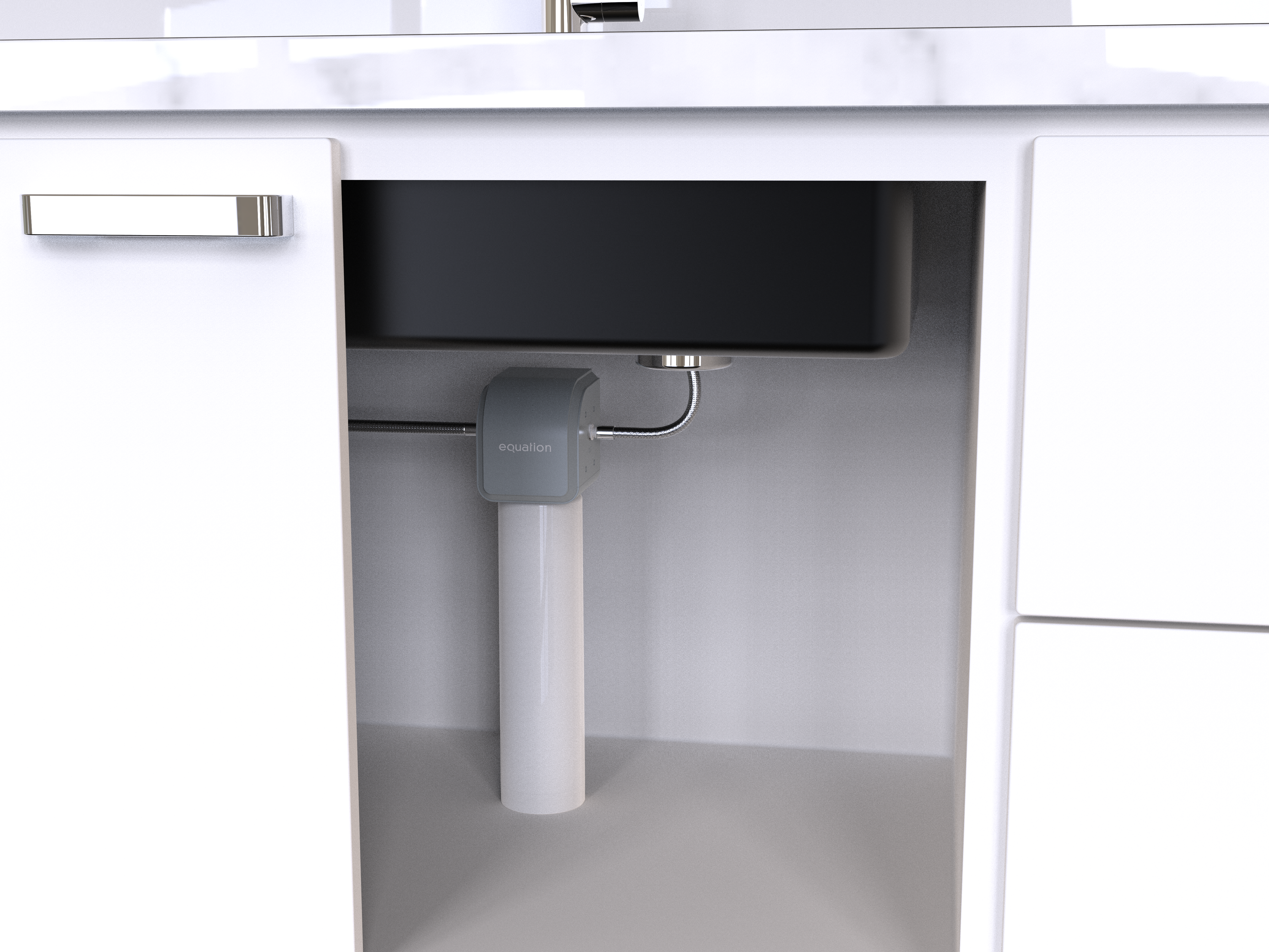 Filtre sous évier à charbon actif 3L/MIN, EQUATION - 2