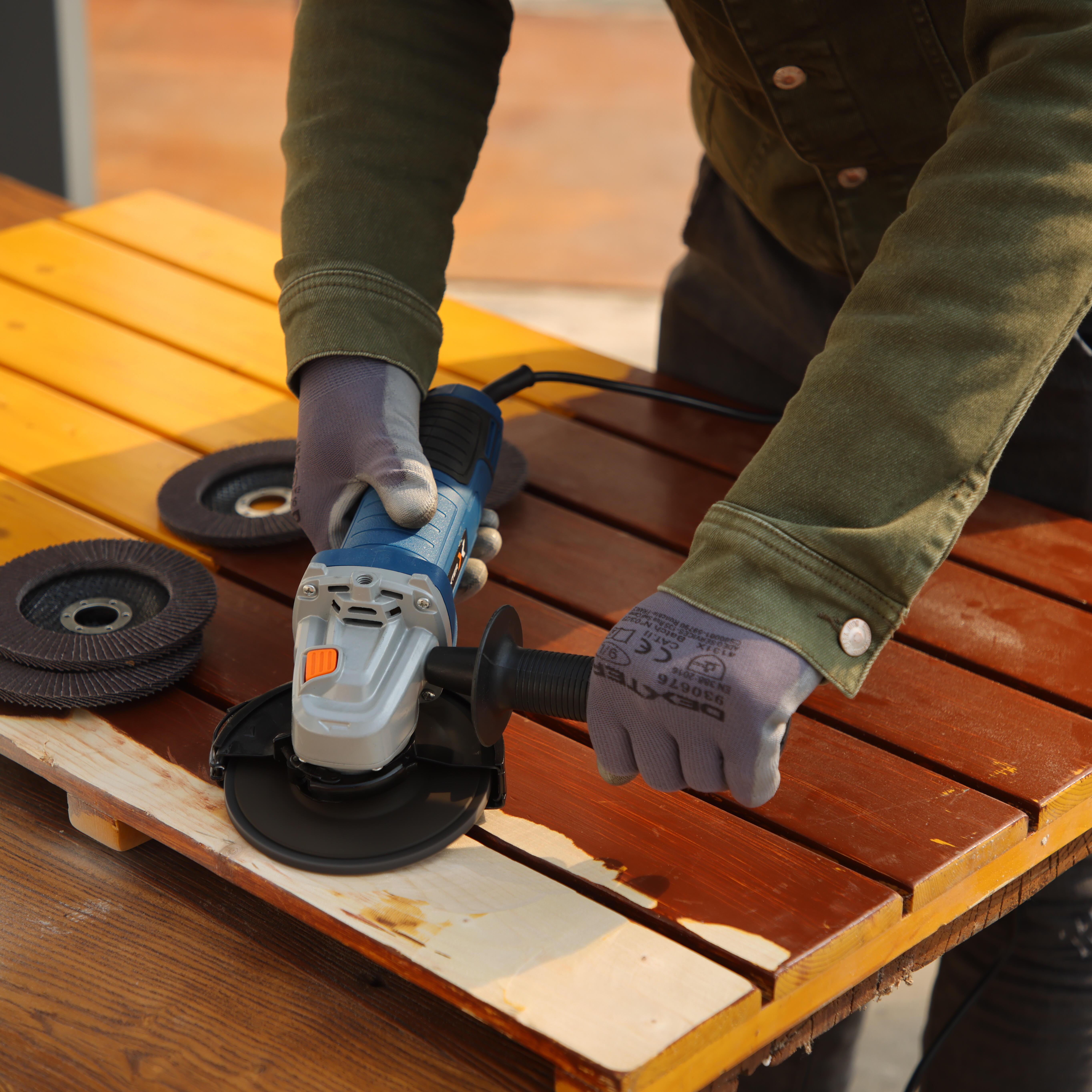 Meuleuse d'angle filaire 125mm DEXTER, Dp6, 800W - 6