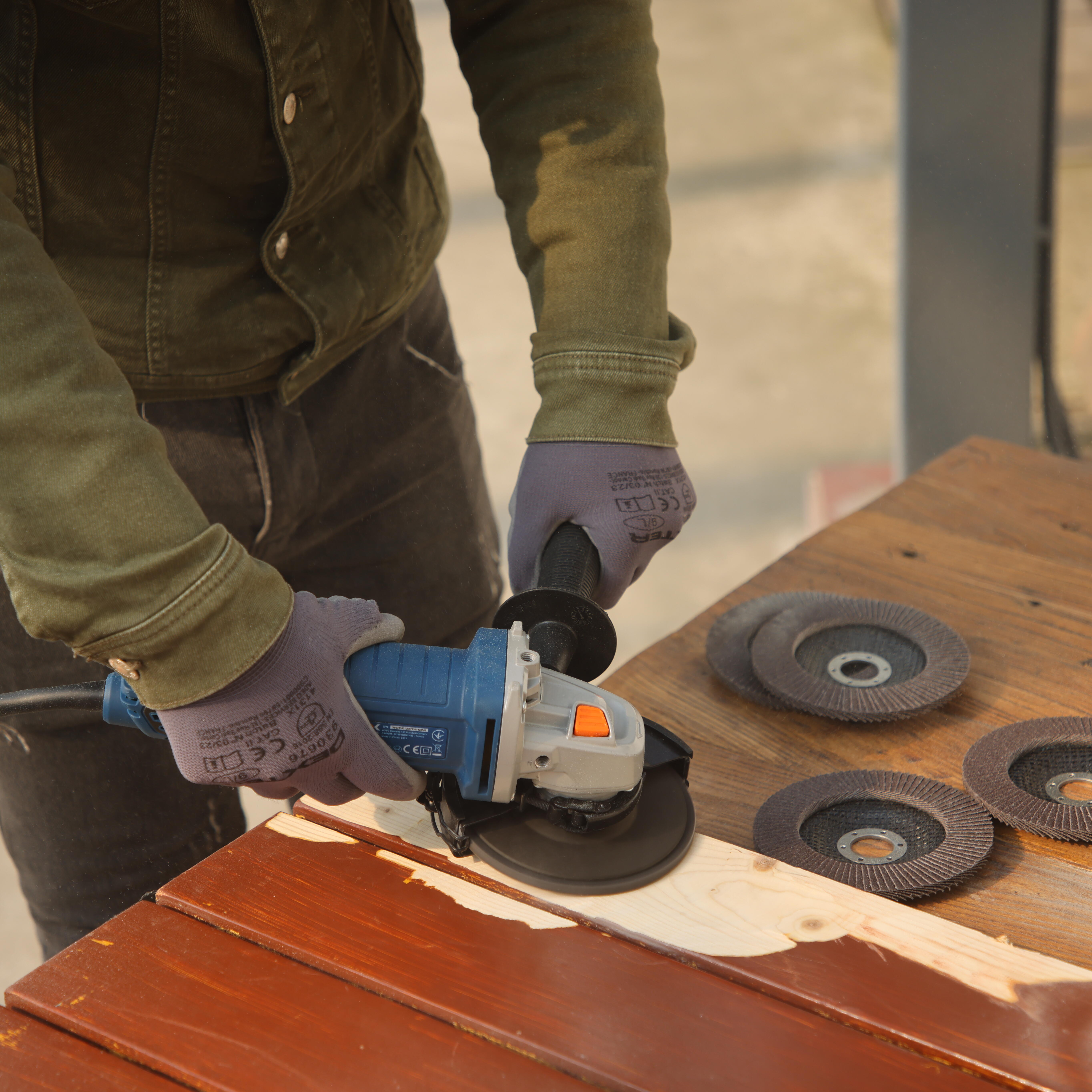 Meuleuse d'angle filaire 125mm DEXTER, Dp6, 800W - 8