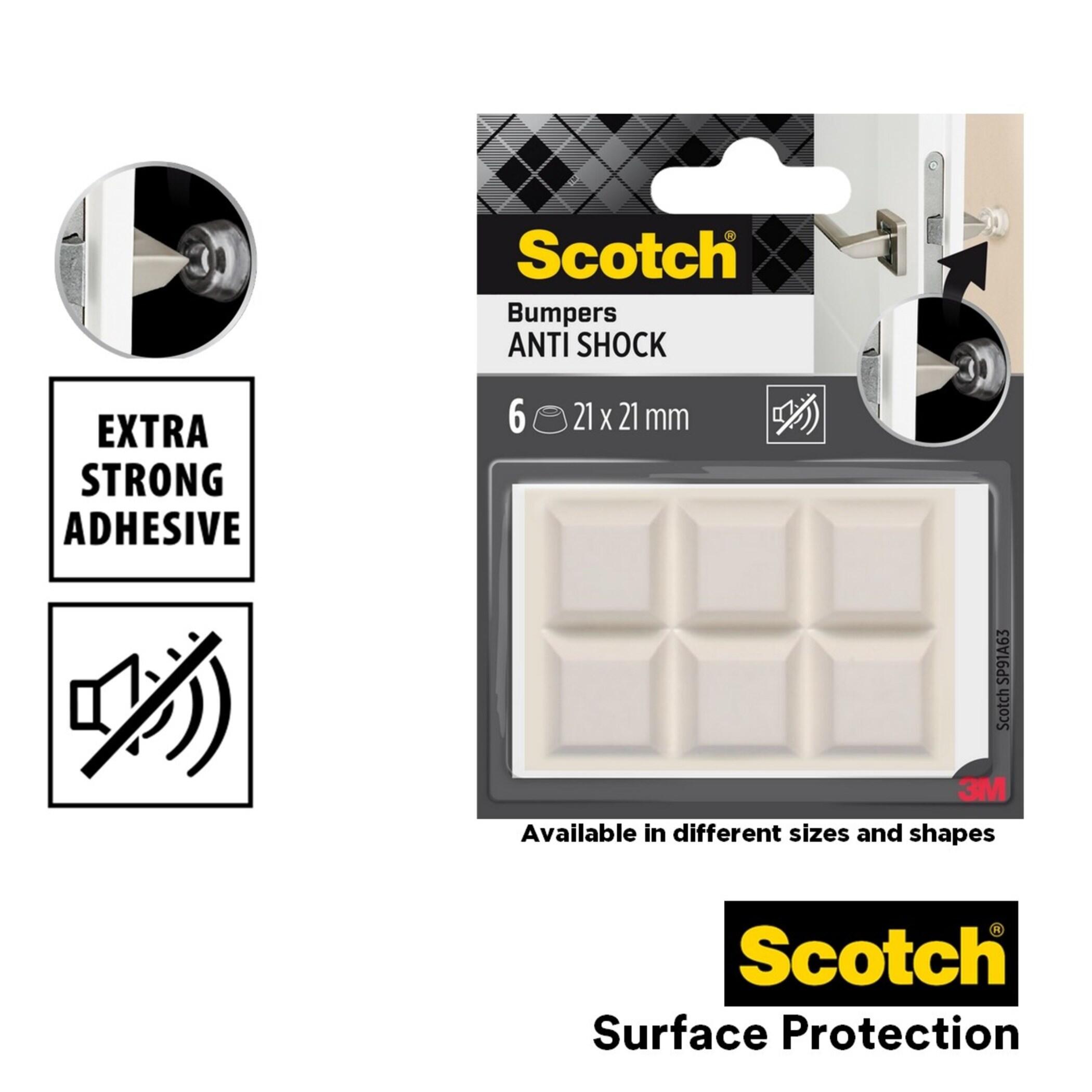 6 gotas cuadrados de goma de 21x21 mm - 3