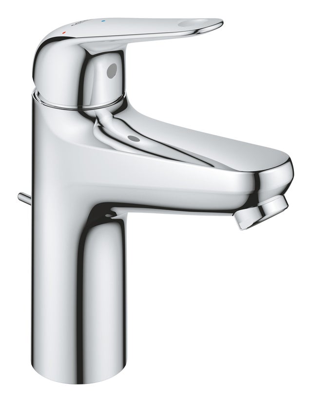 Mitigeur de lavabo chrome, GROHE QuickFix, Swift M