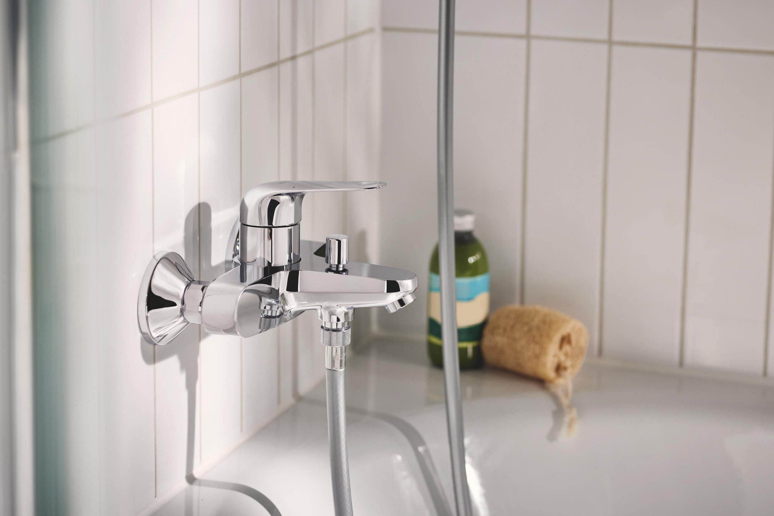 Mitigeur mécanique de baignoire chrome, GROHE, Swift B/D - QuickFix - 6