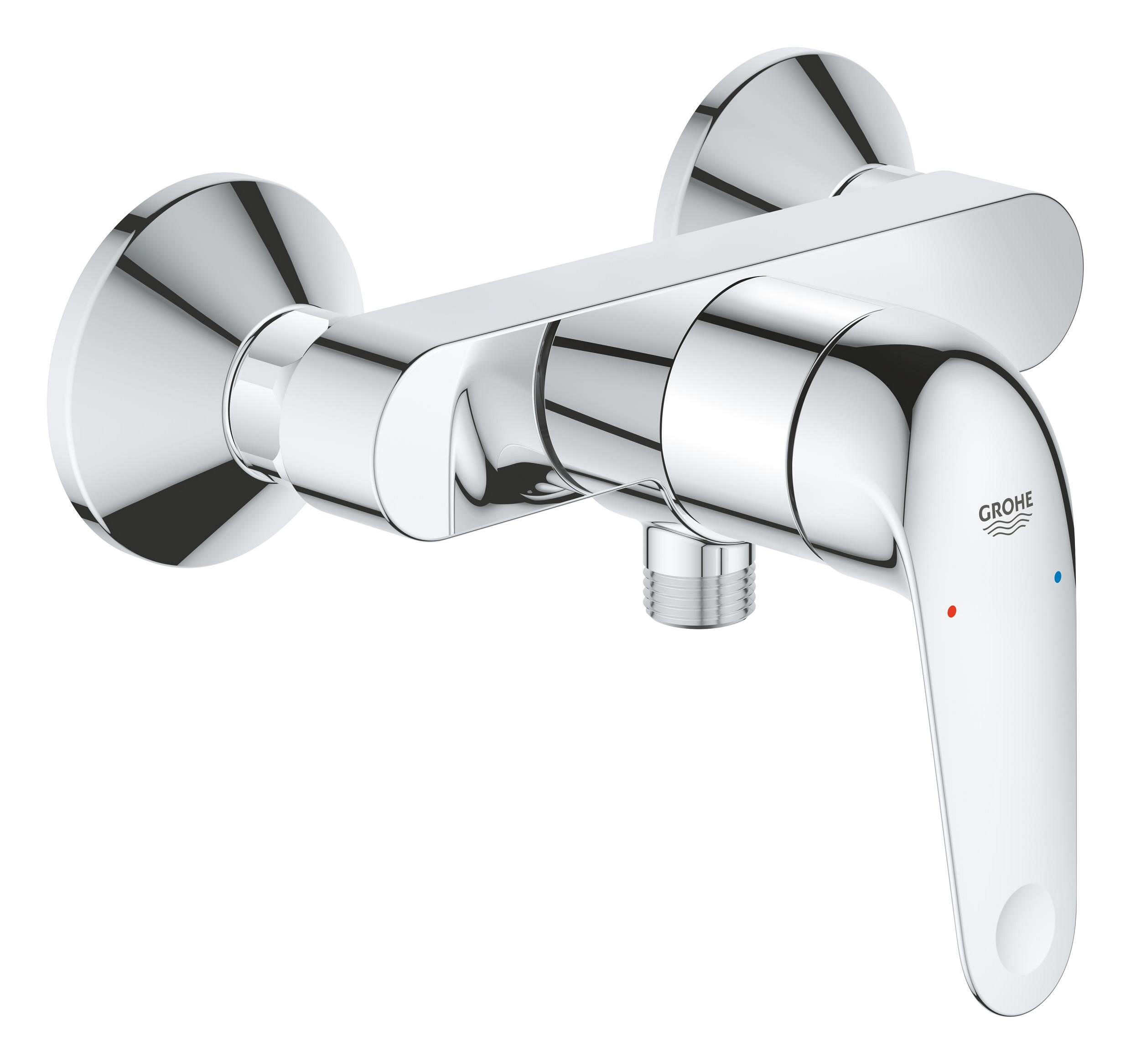 Rubinetto per doccia getto laminare cristallino monocomando Swift cromo lucido GROHE - 4