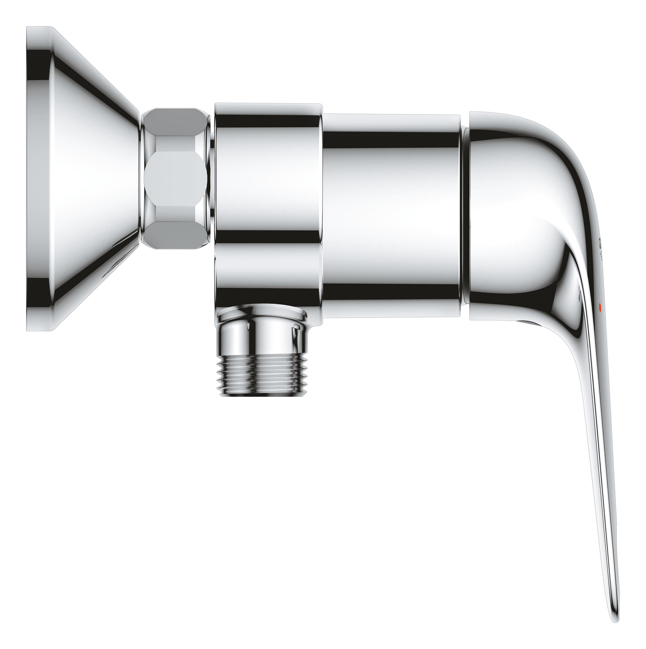 Rubinetto per doccia getto laminare cristallino monocomando Swift cromo lucido GROHE - 8