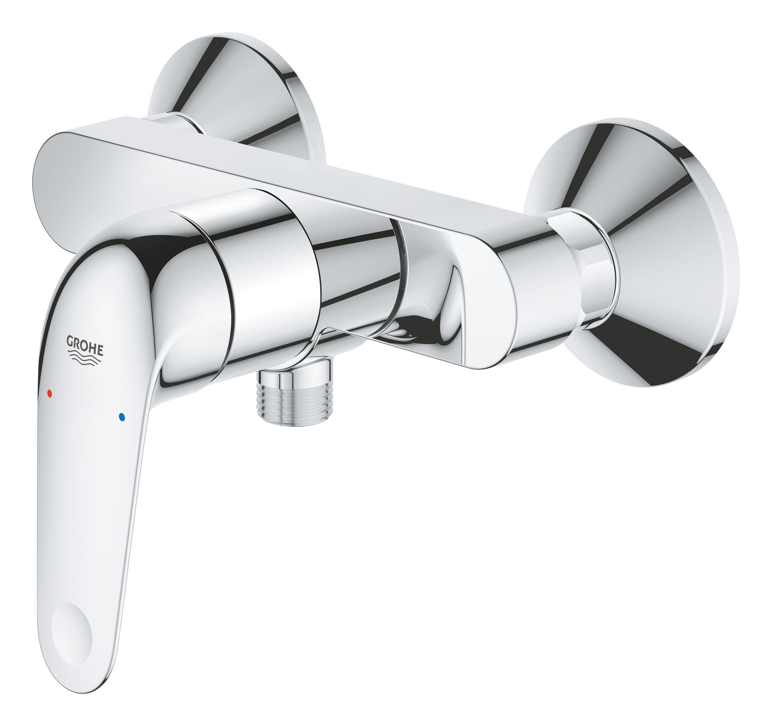 Mitigeur mécanique douche chrome, GROHE, Swift douche - QuickFix - 3