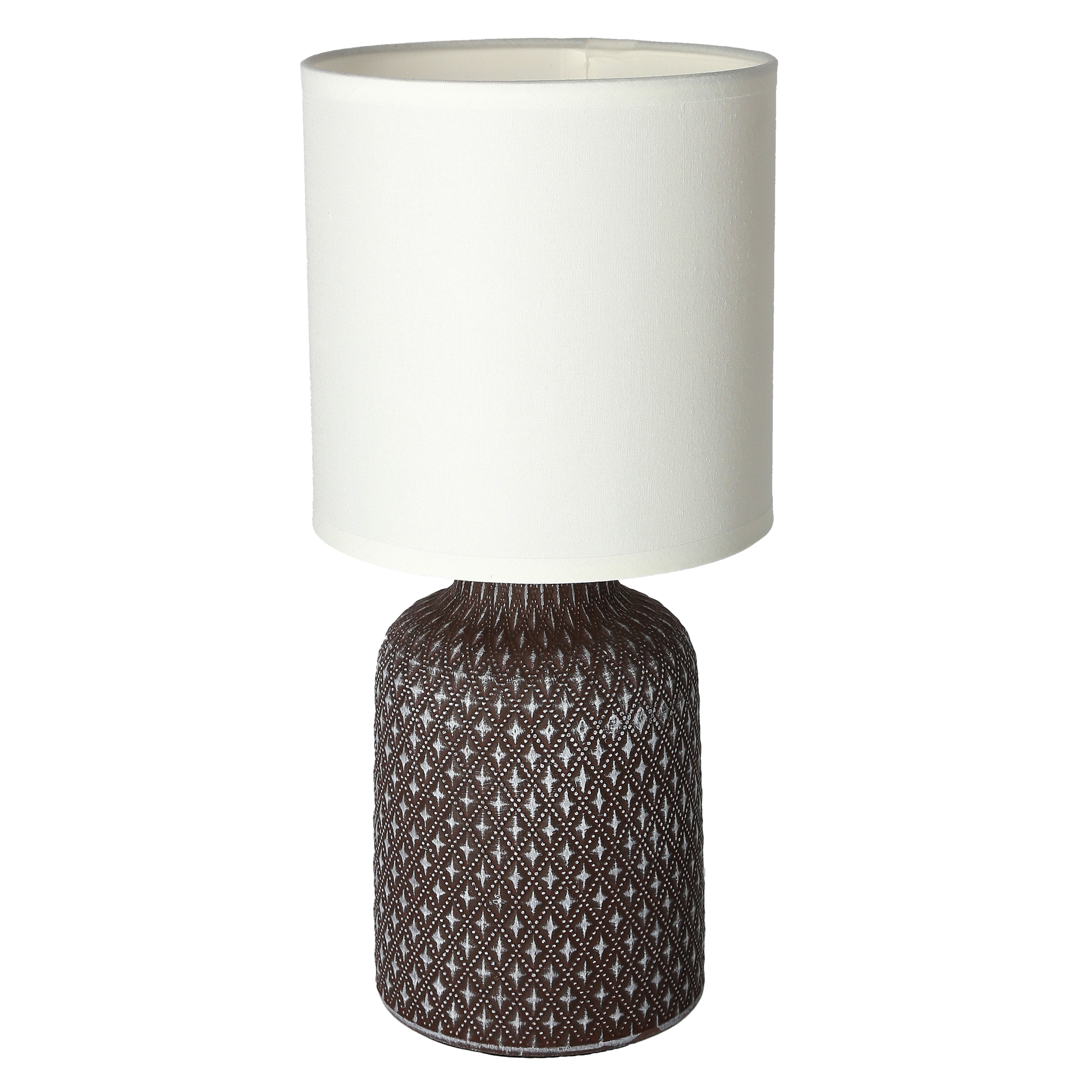 Lampa stołowa INER brązowa E14 CANDELLUX
