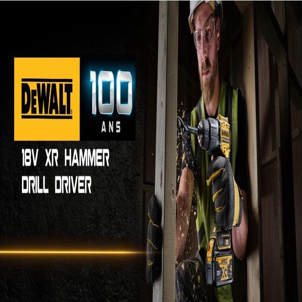 Perceuse à percussion dewalt 18v pro 