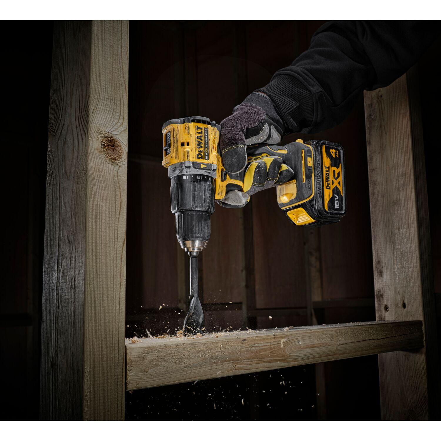 Perceuse à percussion 18 V DEWALT Dcd100m2t, 68 Nm + 2 batteries 4Ah - 9