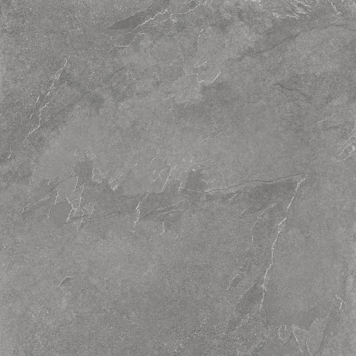 Carrelage sol intérieur/mur intérieur effet pierre gris foncé Bartik 60x60 cm - 3