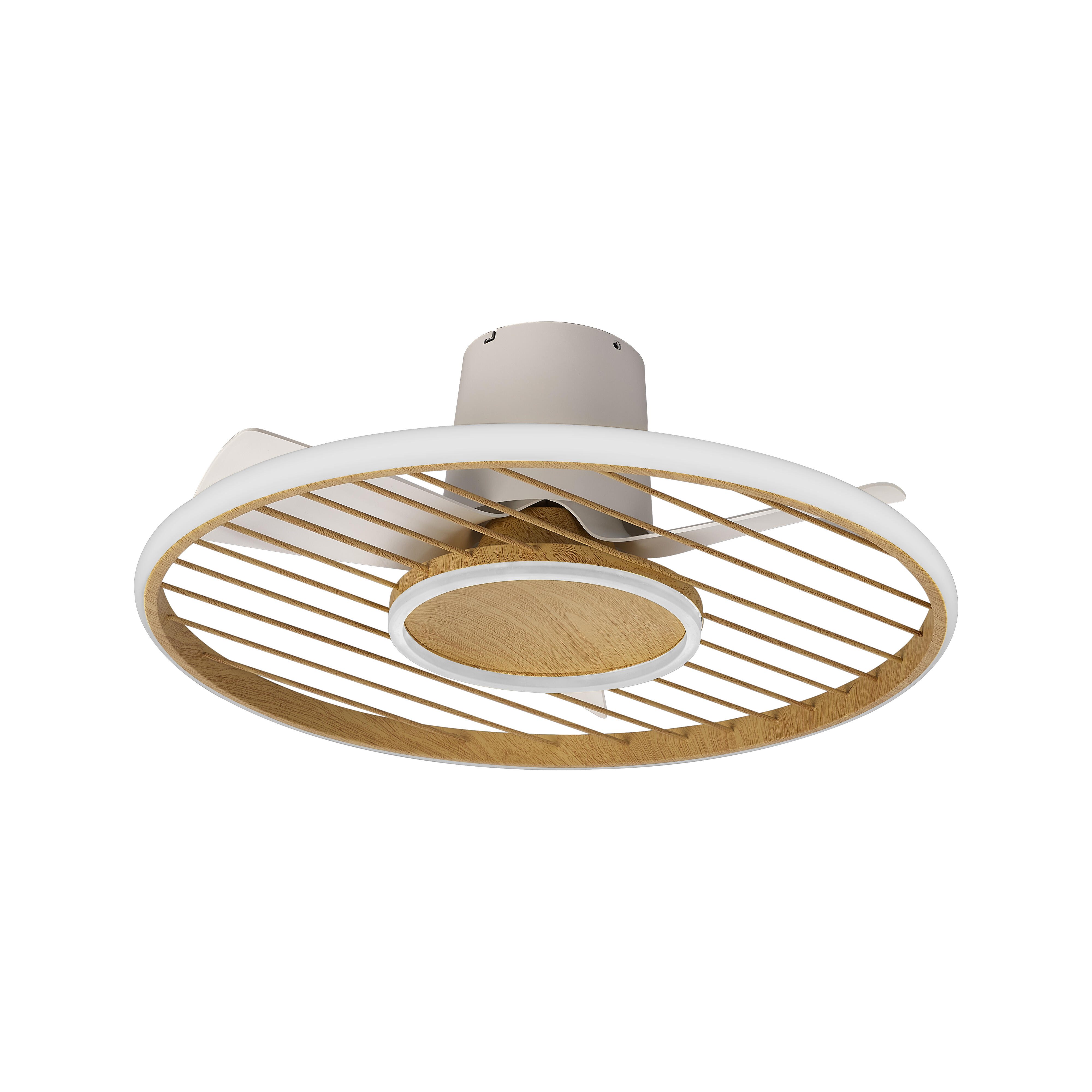 Ventilador de techo con luz sin aspas silencioso DC Mantra Soho marrón 66 cm - 2