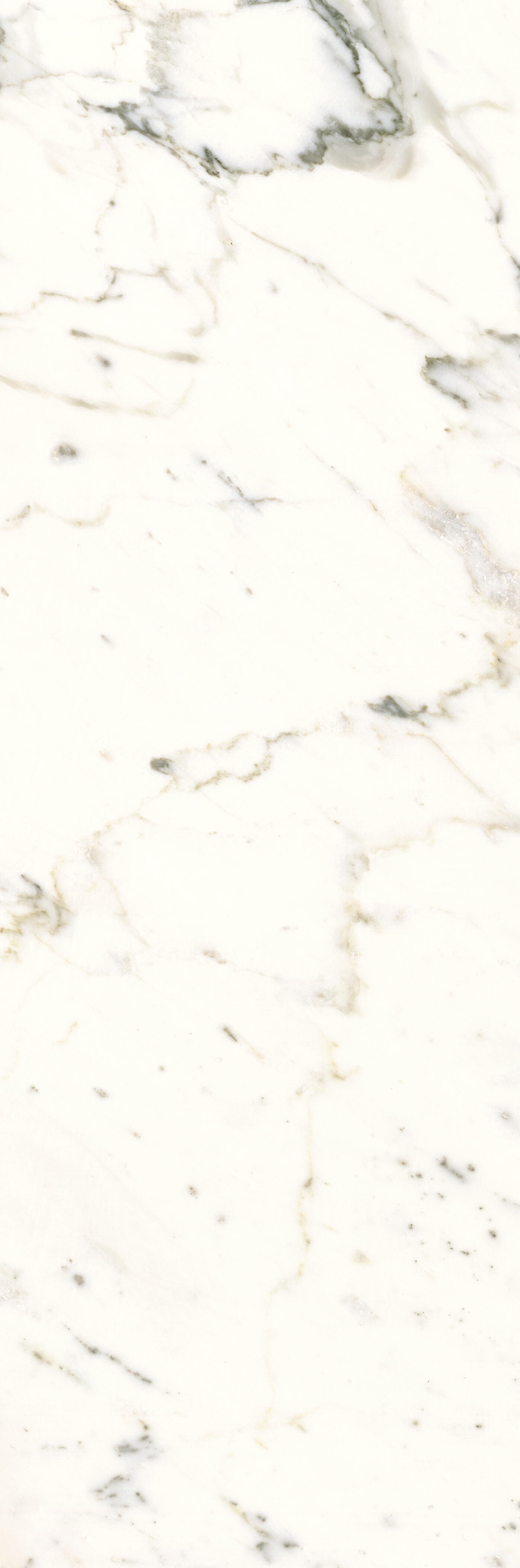 SPC da incollare per pavimento e rivestimento Carrara bianco Sp 3 mm CERAMIN 3.7 m² - 20