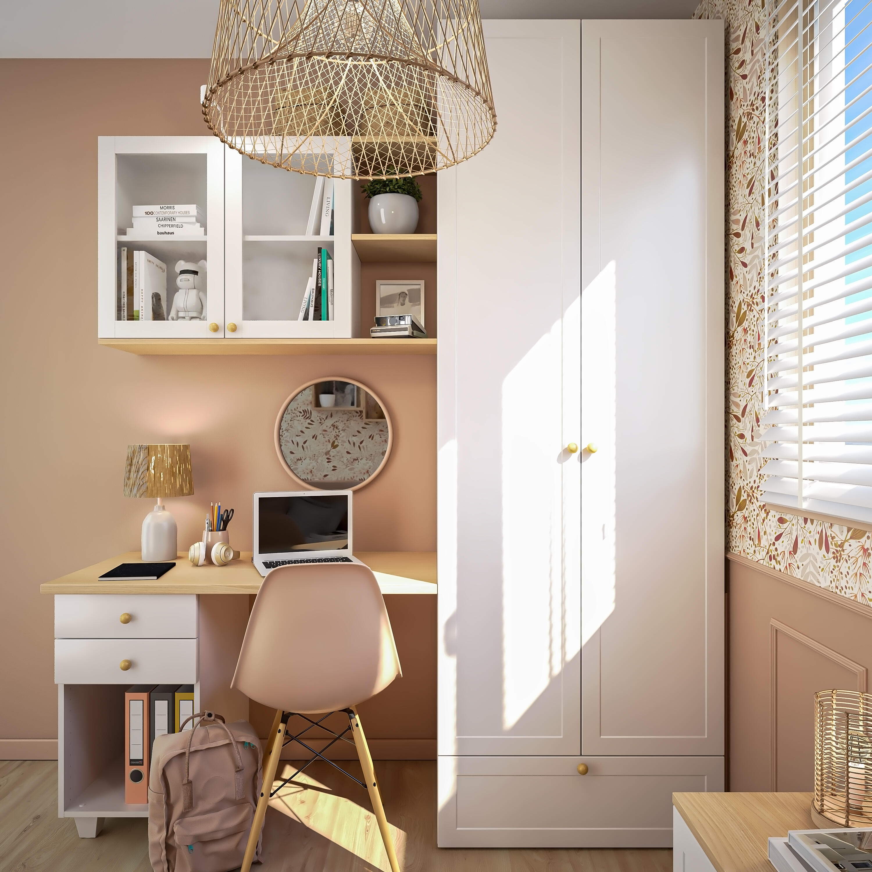 Estrutura para gaveta Spaceo Evo'M branco 73.4x48x15 cm - 9