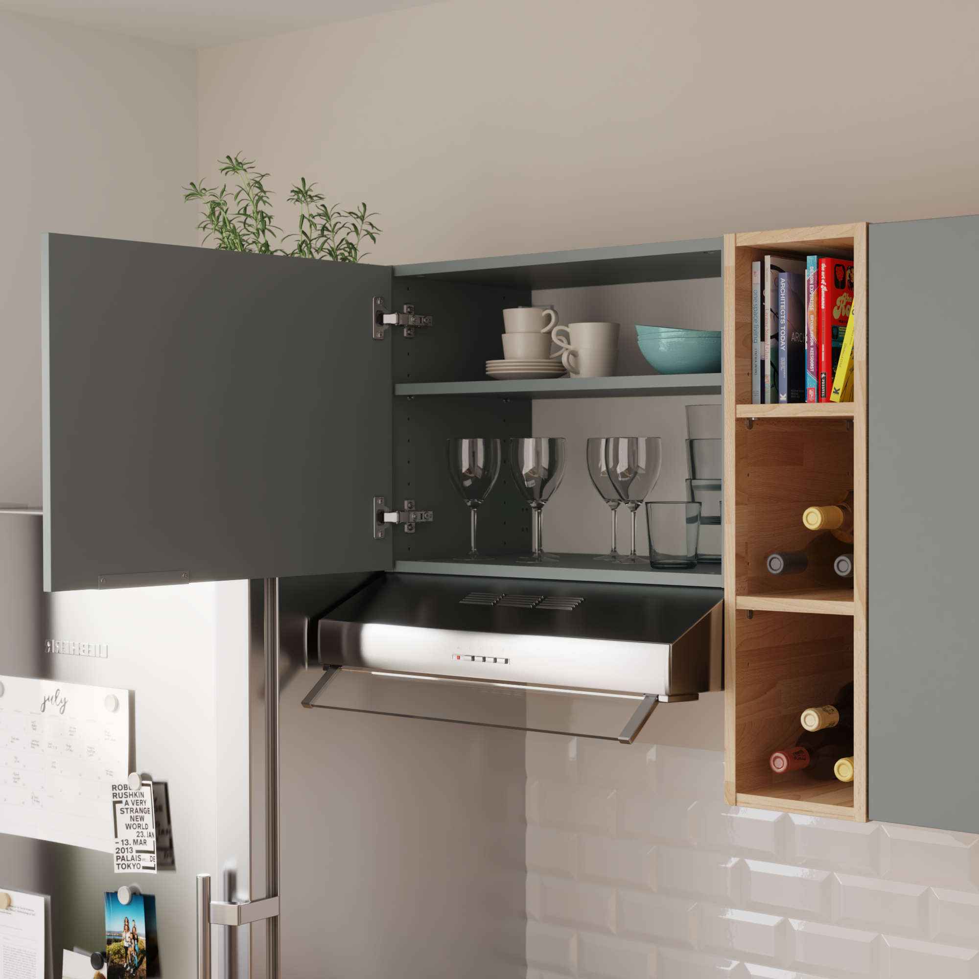 Pensile Eleki HH60 grigio celadon - 3