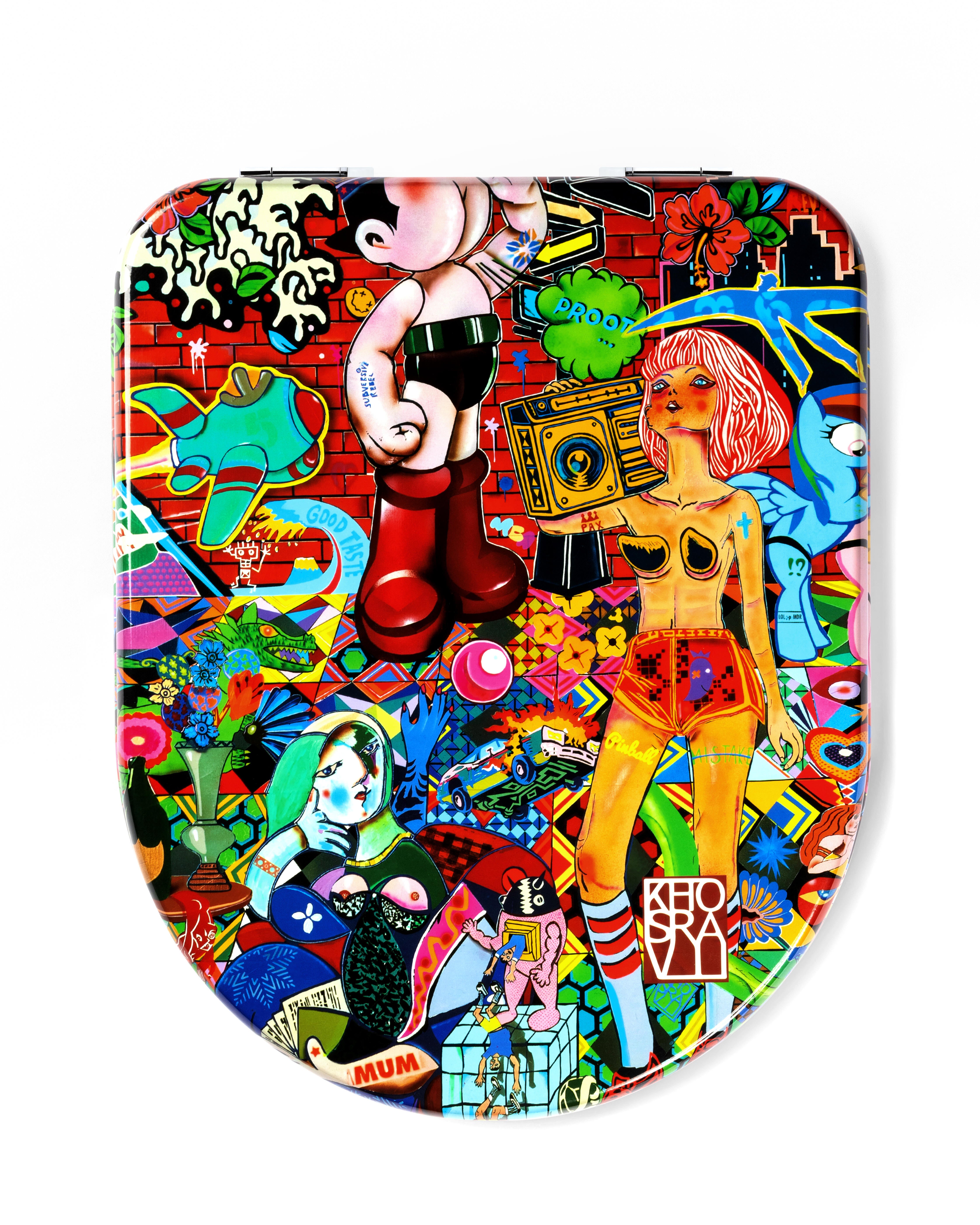 Abattant WC Tohaa Design Vanity Fair Modern-D de Guive Khosravi