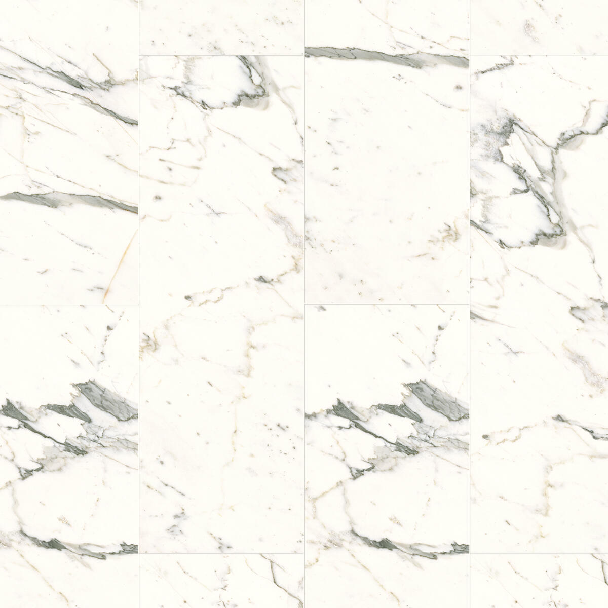 SPC da incollare per pavimento e rivestimento Carrara bianco Sp 3 mm CERAMIN 3.7 m² - 17