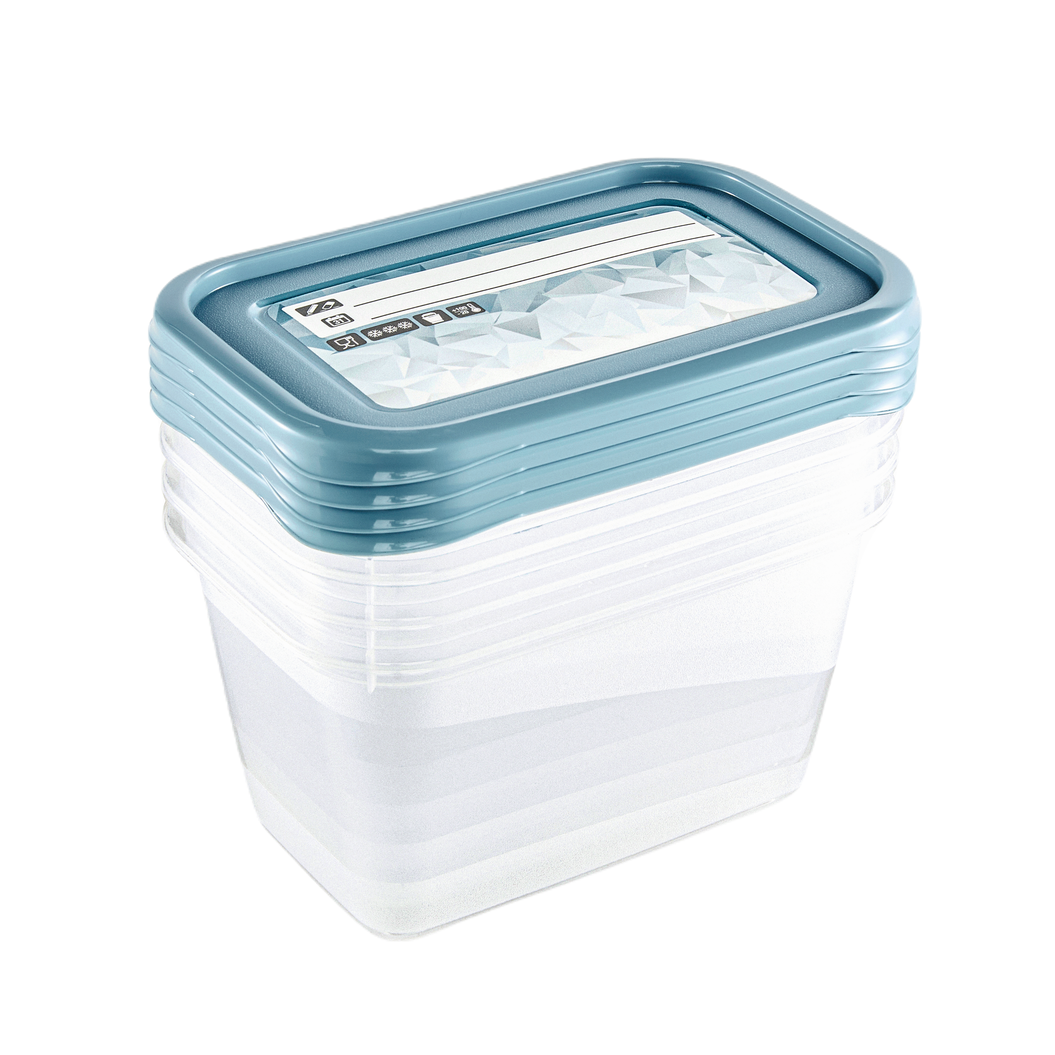 Zestaw pojemników kuchennych na żywność Mia 4 szt. Keeeper