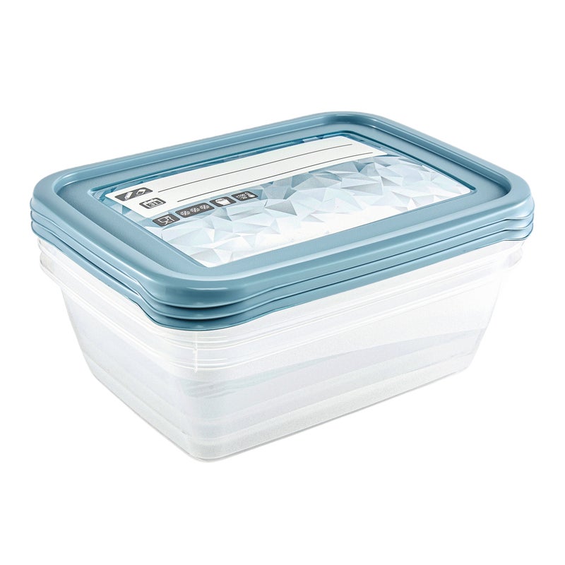 Zestaw pojemników kuchennych na żywność Mia 3 szt. Keeeper