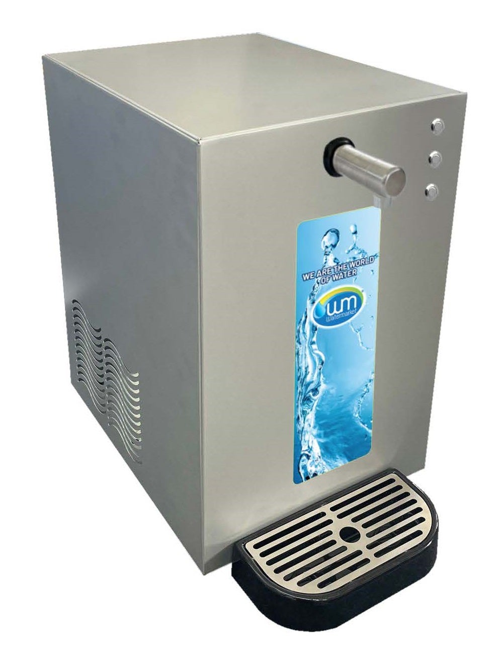 Depuratore/erogatore d'acqua fredda gasata sopra-top