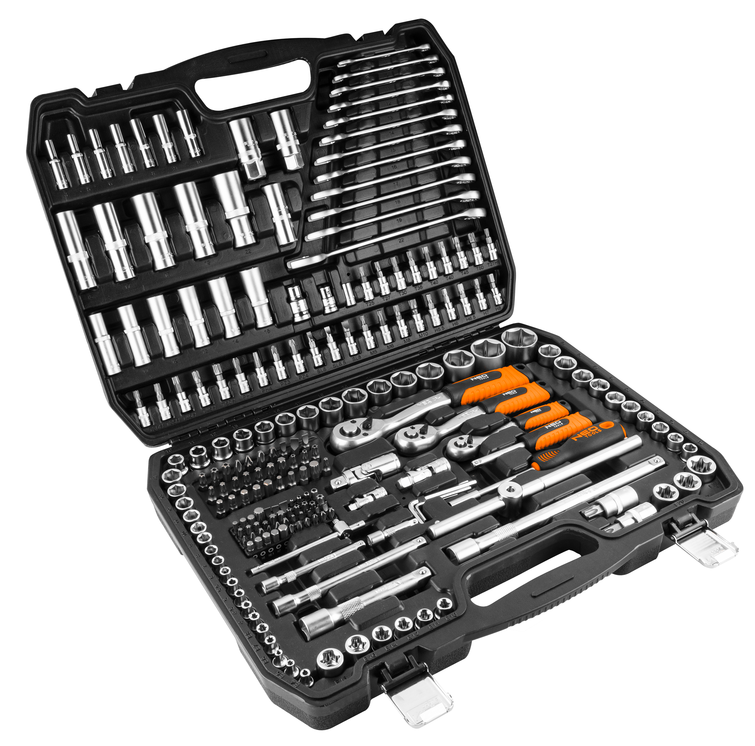 Zestaw kluczy nasadowych 216 szt. Neo - Leroy Merlin