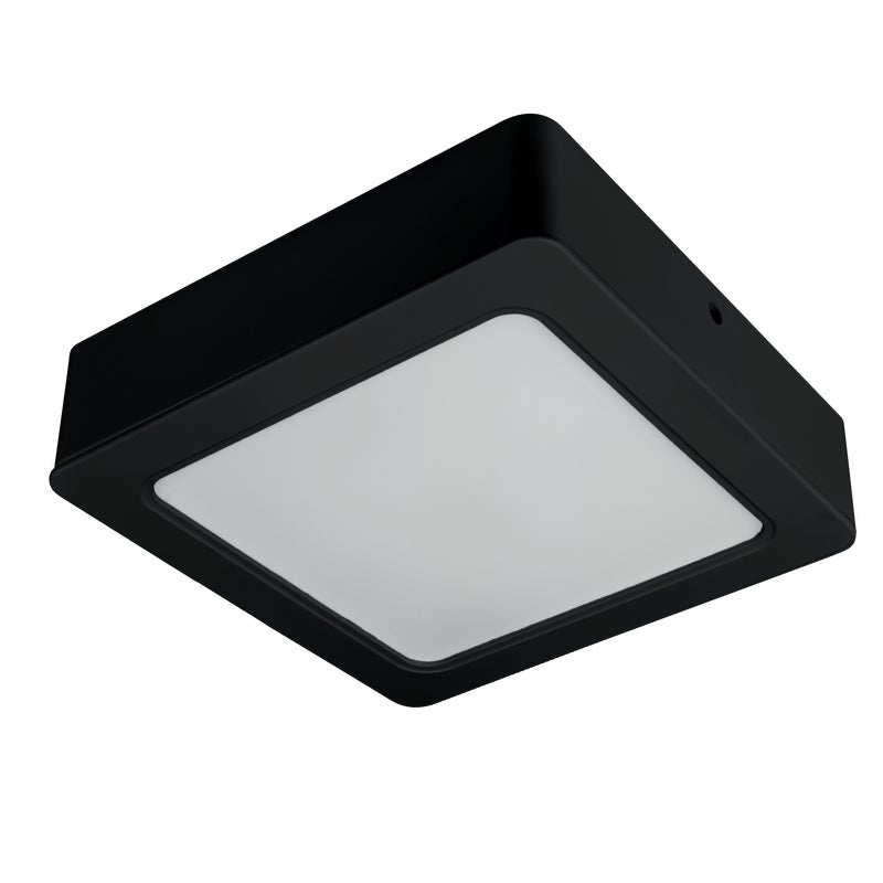 Plafon LED czarny 1900 lm IP54
