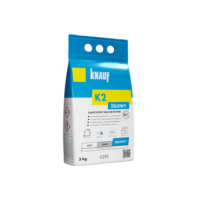 Klej do plytek zelowy k2 5 kg knauf 91252970