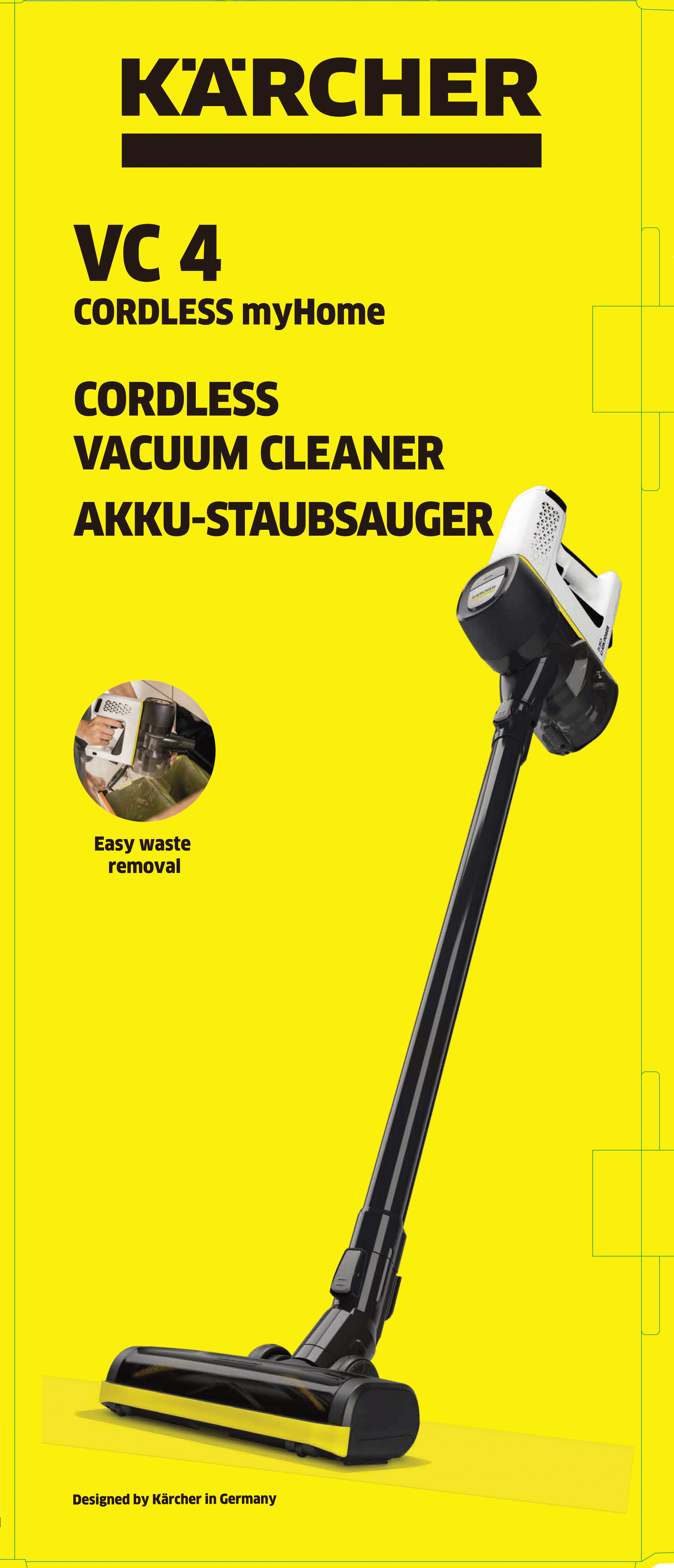 Odkurzacz pionowy VC 4 Cordless KARCHER - 4