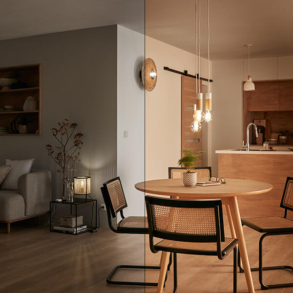 Lâmpada led gu10 filamentos mr16 360lm 2700k LEXMAN ENKI - 3