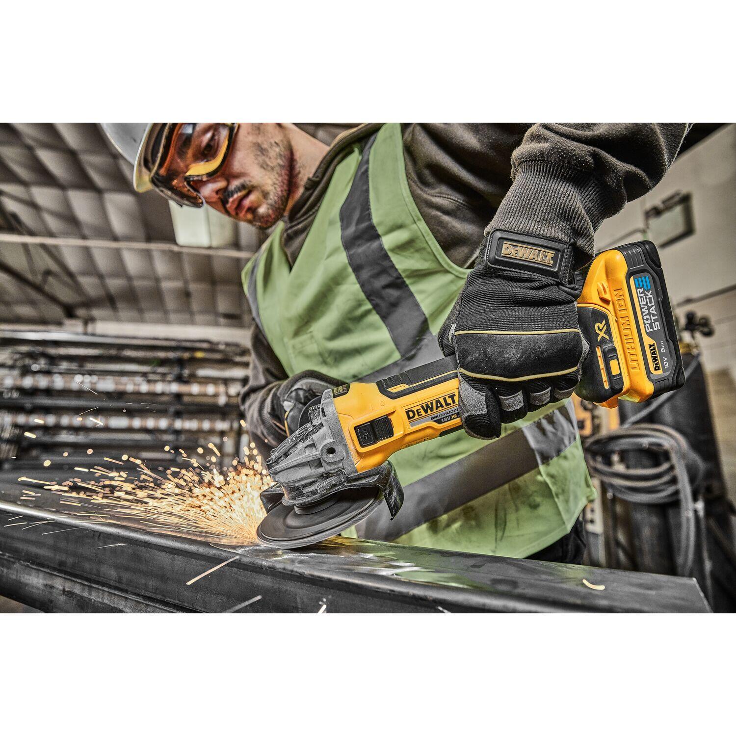 Meuleuse DEWALT XR 18V, En Coffret Sans Batterie 125mm, DCG405NT-XJ - 9