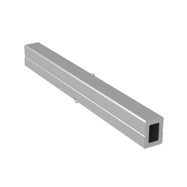 Giunzione per guida pannello fotovoltaico in alluminio anodizzato 200 x 27.2 mm