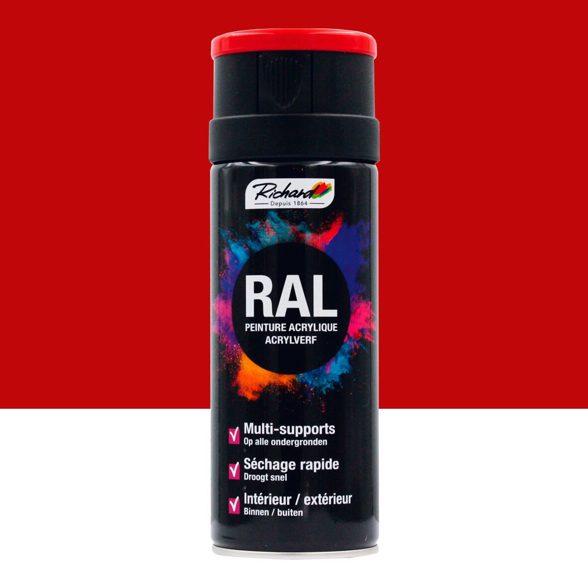 ESMALTE ROJO FUEGO 3000 400 ML ACRILICO BOTE