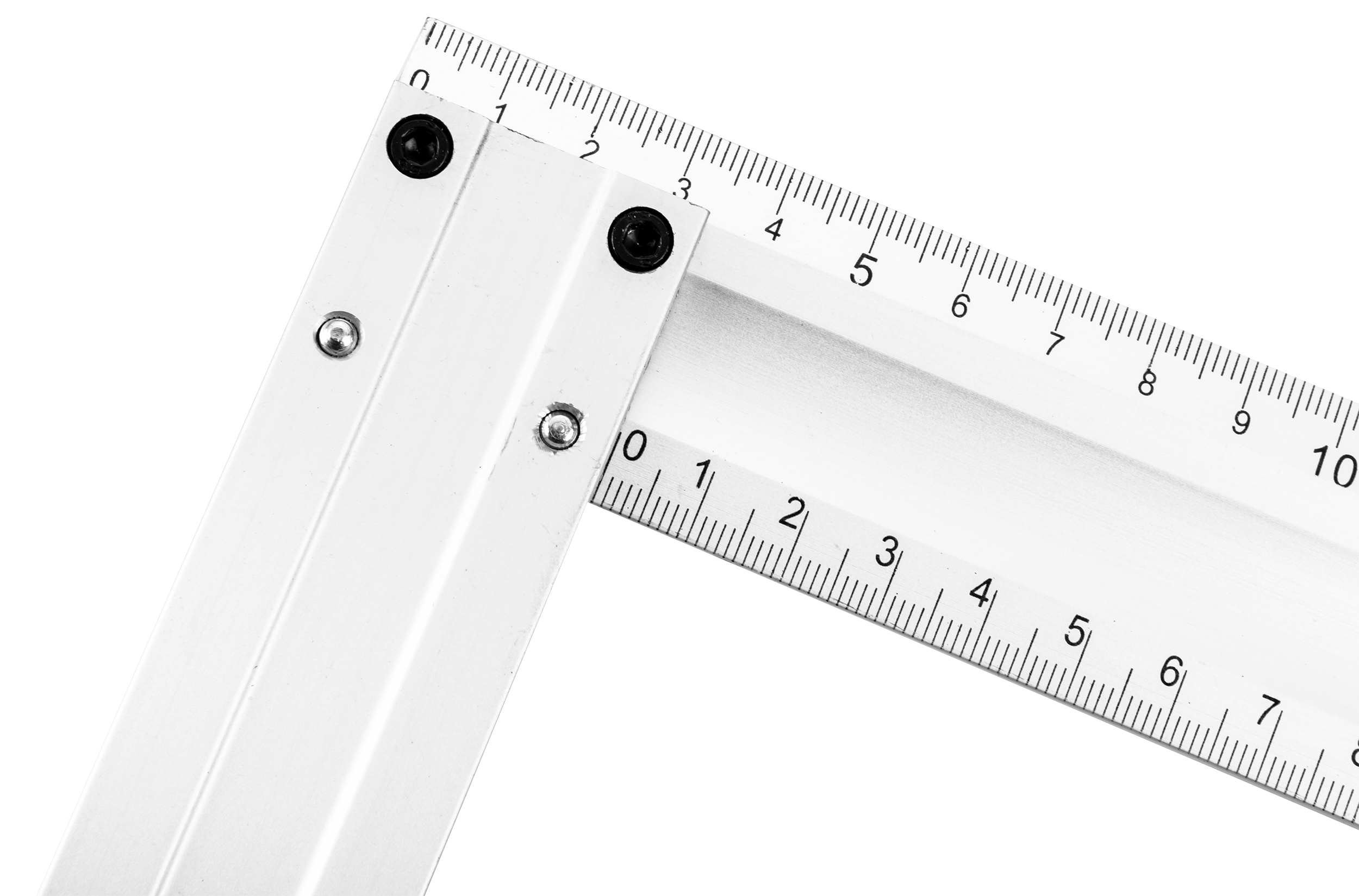 Kątownik budowlany 235 x 500 mm aluminowy 30C365 - 5
