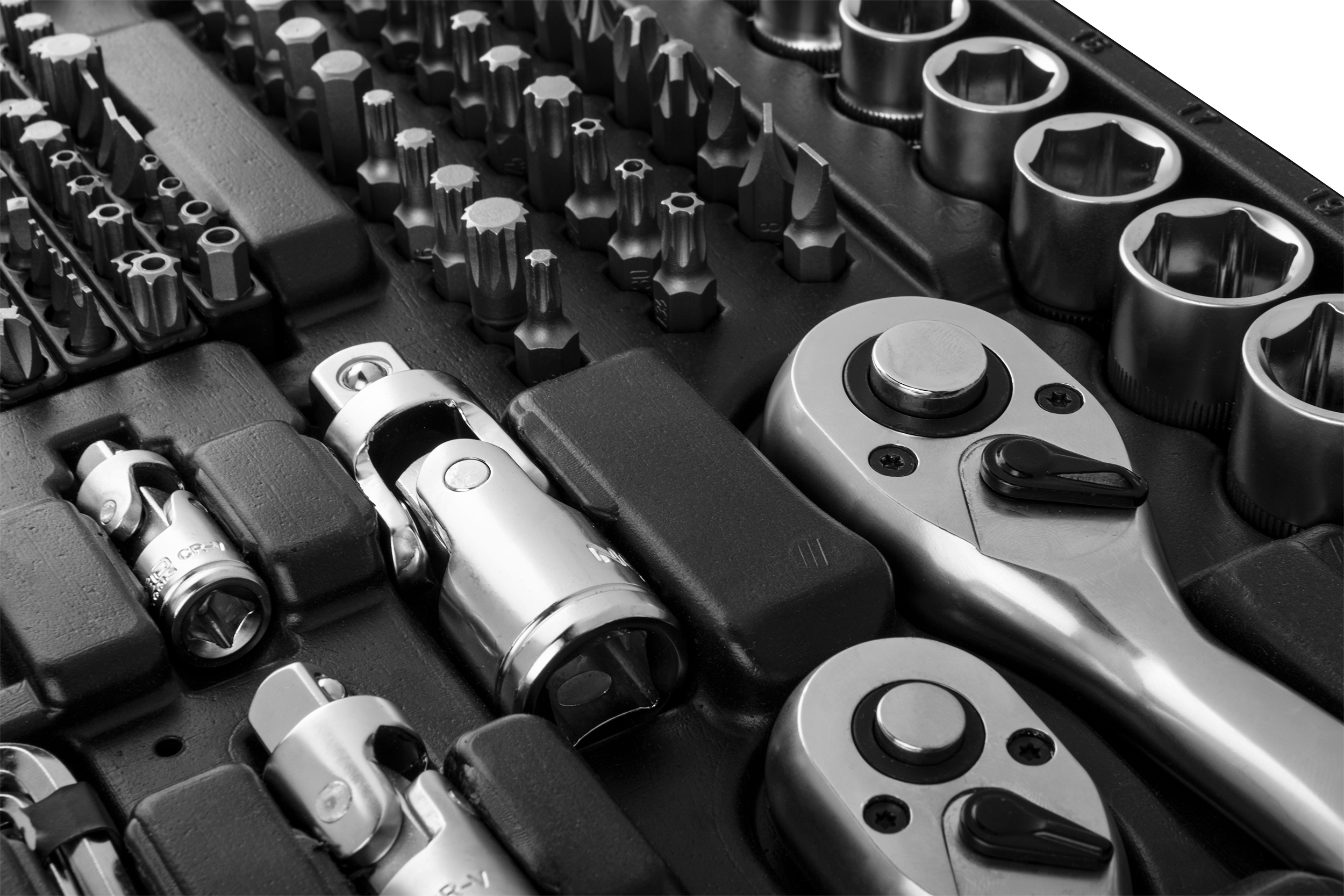 Zestaw kluczy nasadowych 216 szt. Neo - 11