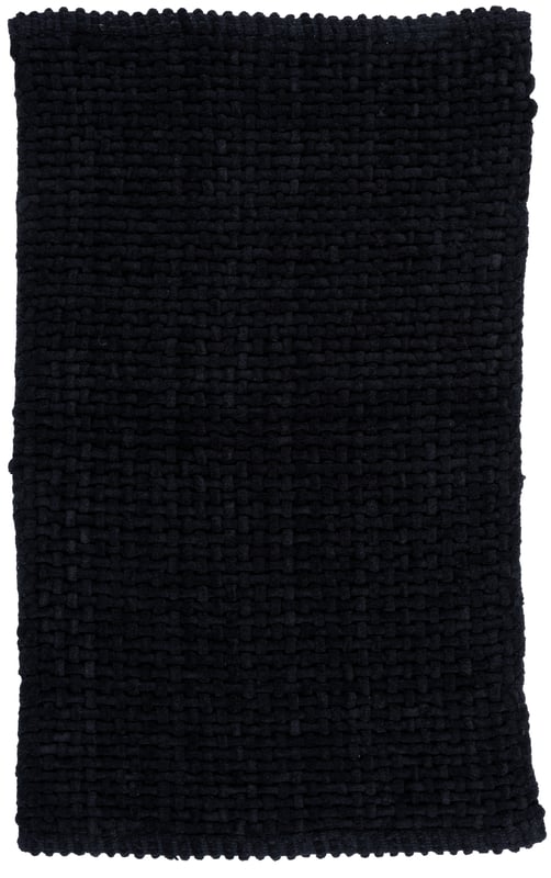 Dywanik łazienkowy czarny Belweder 80 x 50 cm Multi -Decor