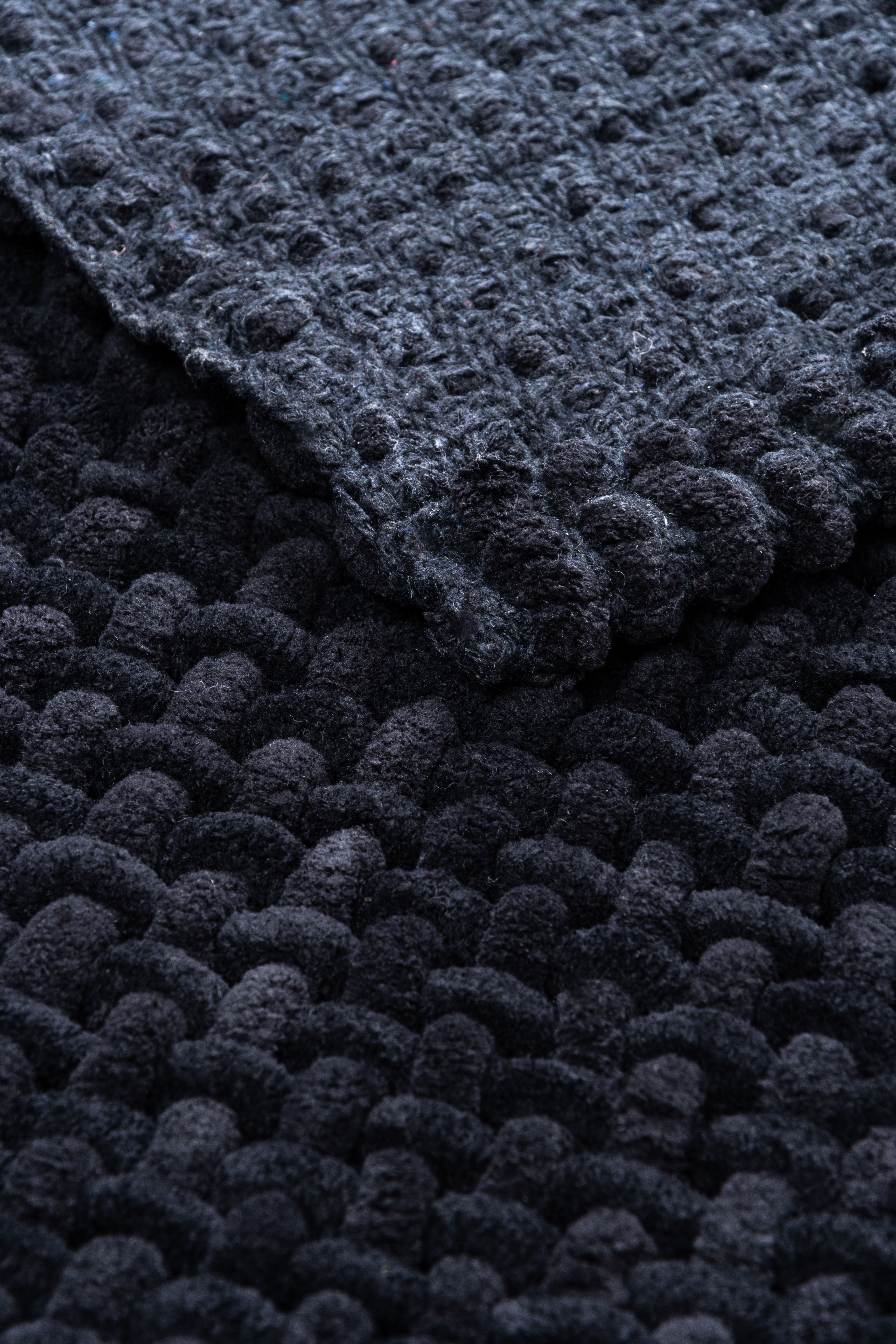 Dywanik łazienkowy czarny Belweder 80 x 50 cm Multi -Decor - 4