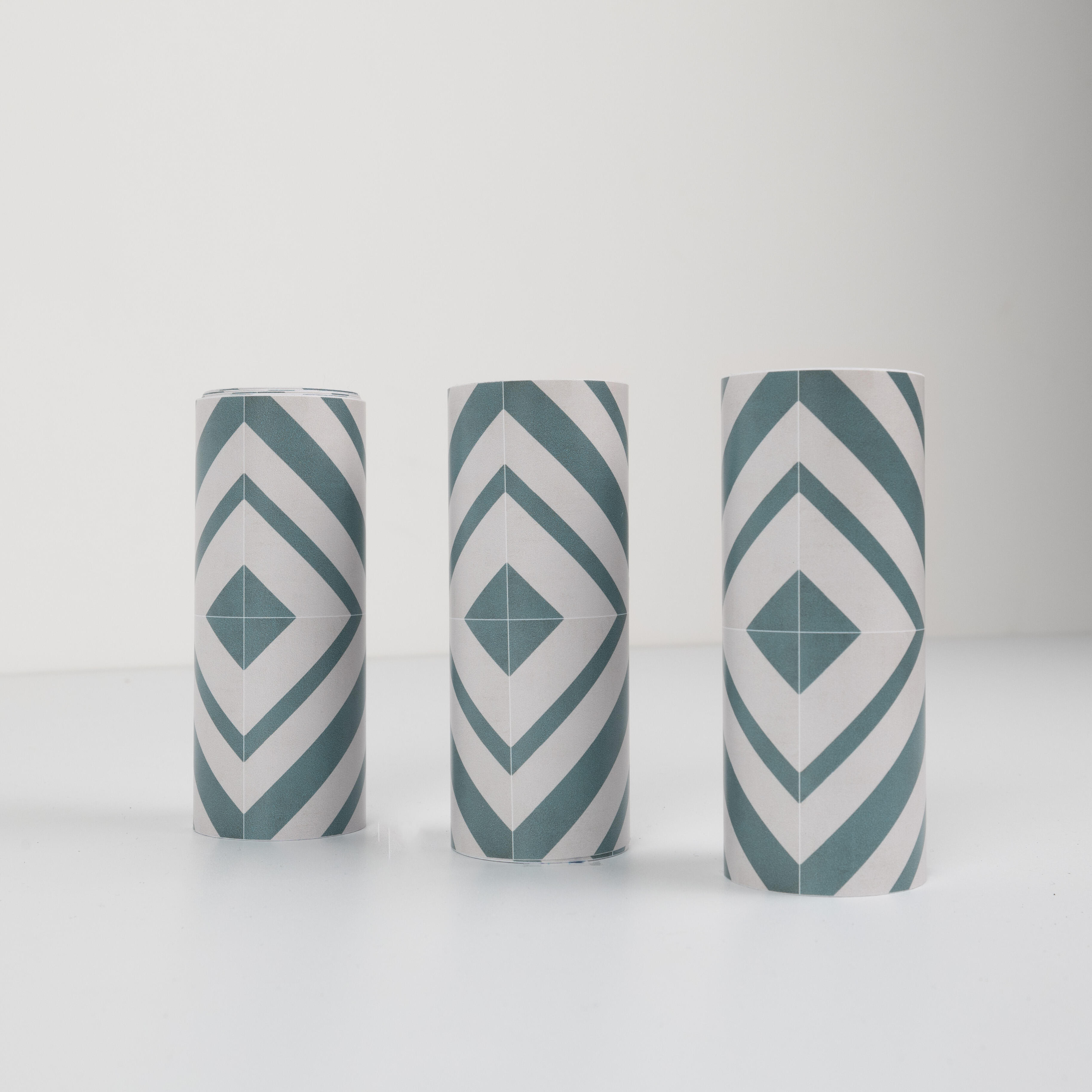 Cenefa adhesiva PVC lavable geométrico Moura multicolor 300 cm x 3 m - 3