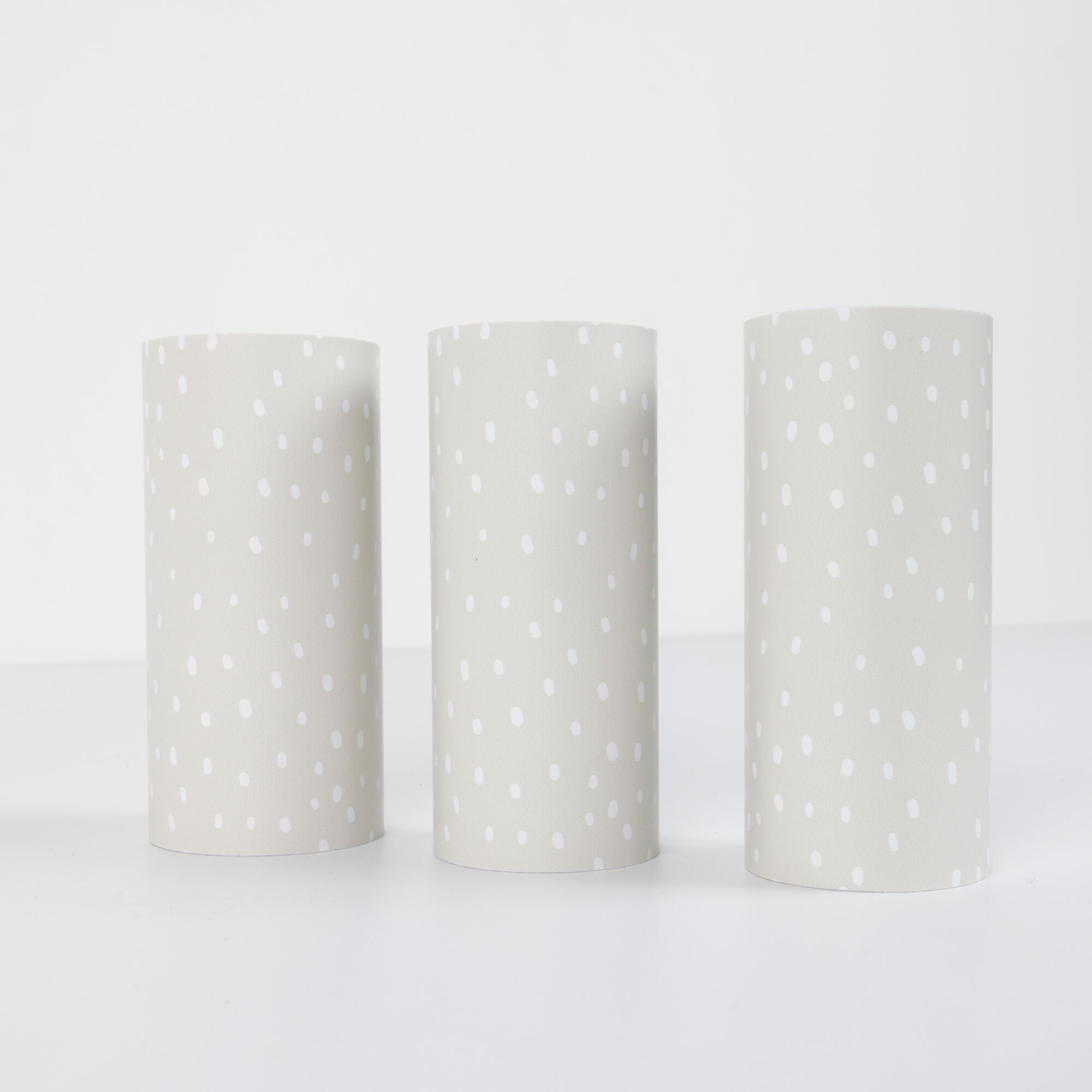 Cenefa adhesiva PVC lavable infantil Punts beige 115 cm x 3 m - 3