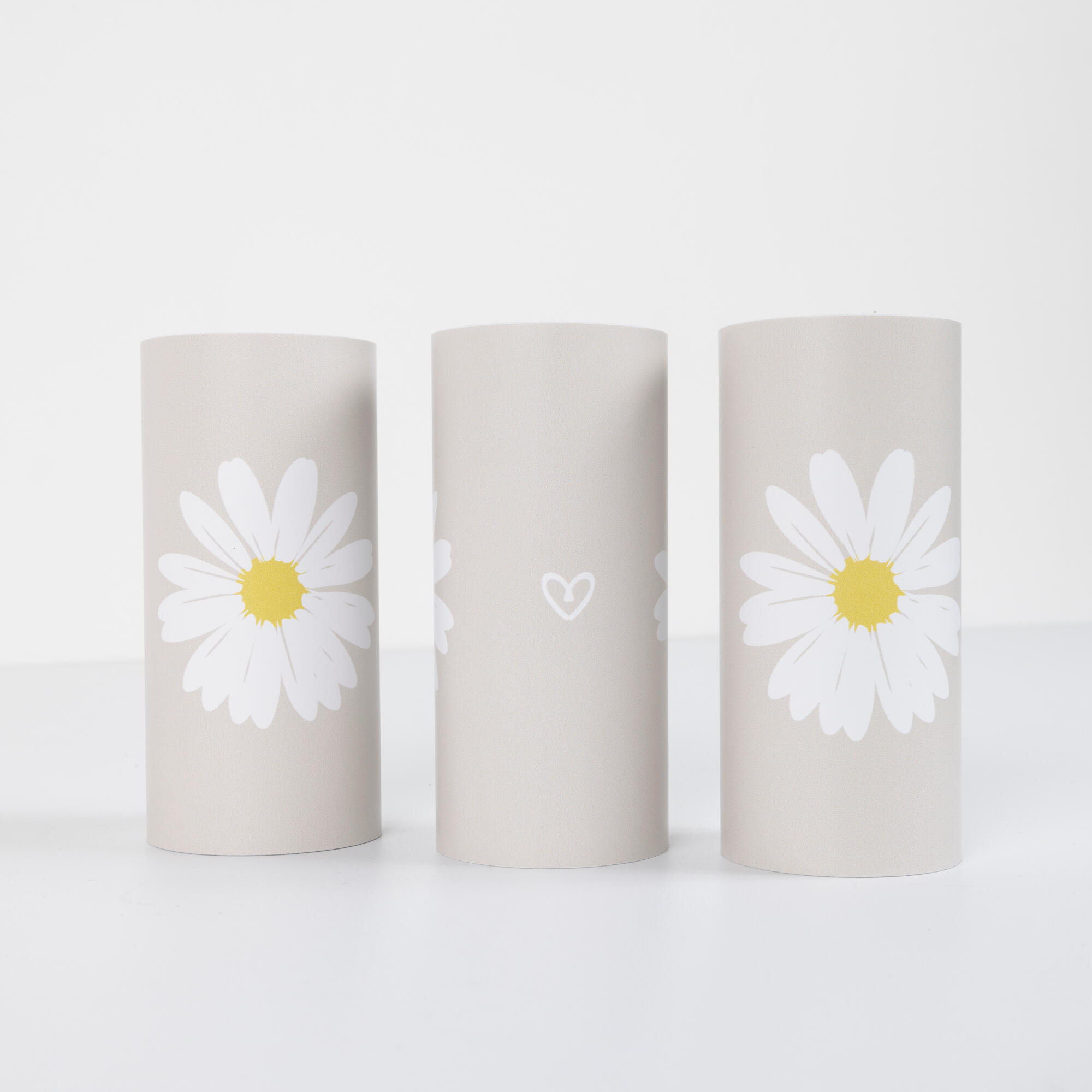 Cenefa adhesiva PVC lavable infantil Margaritas rosa 115 cm x 3 m - 3